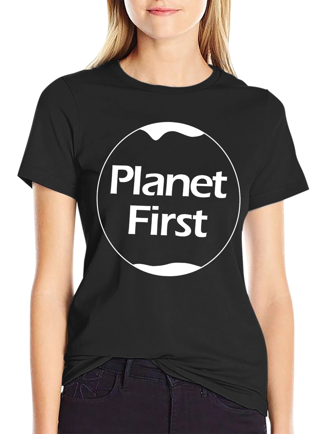 Planet First Graphic Tee - Eco-Conscious Style