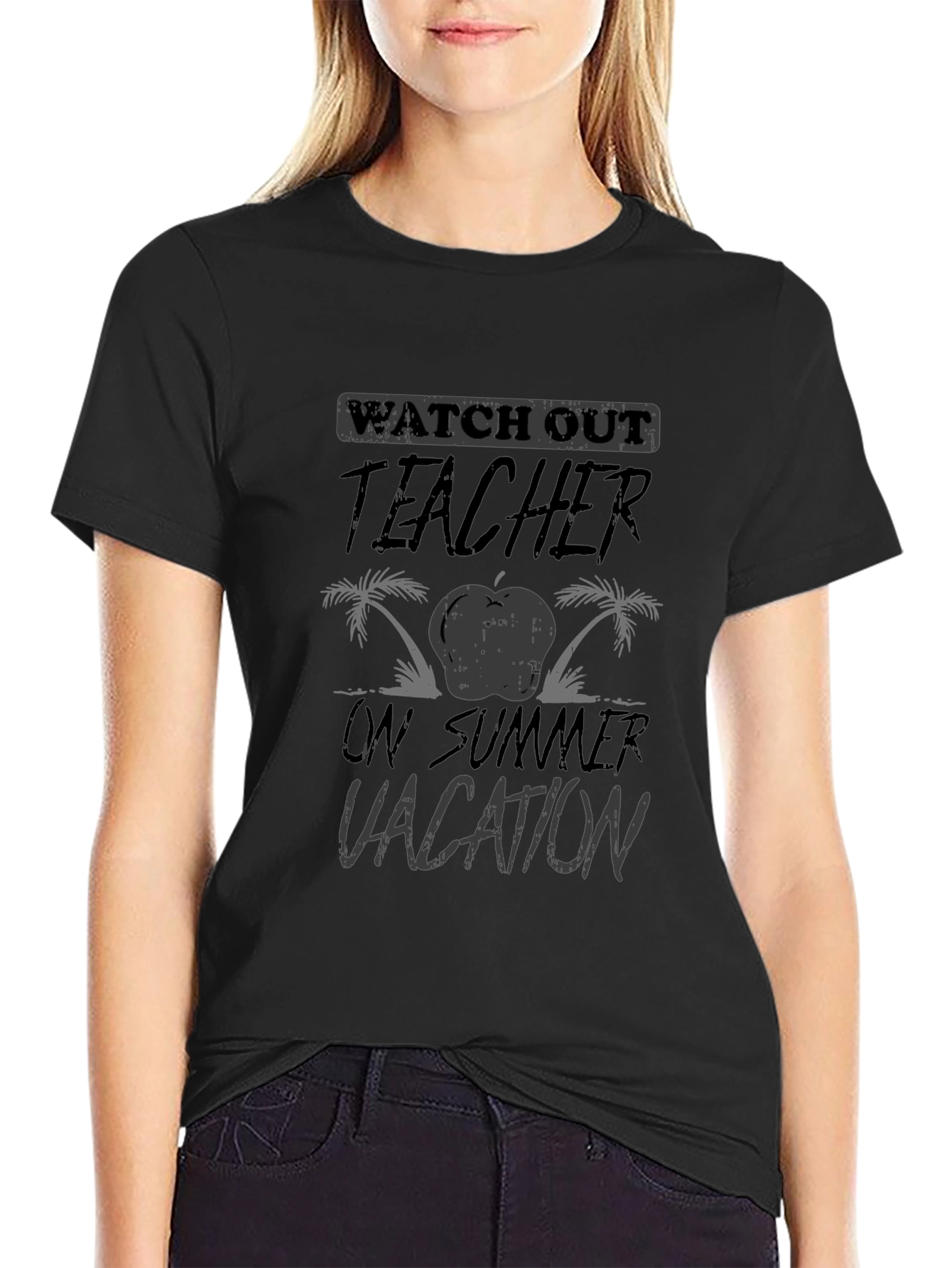 Teacher On Summer Vacation Graphic T-Shirt