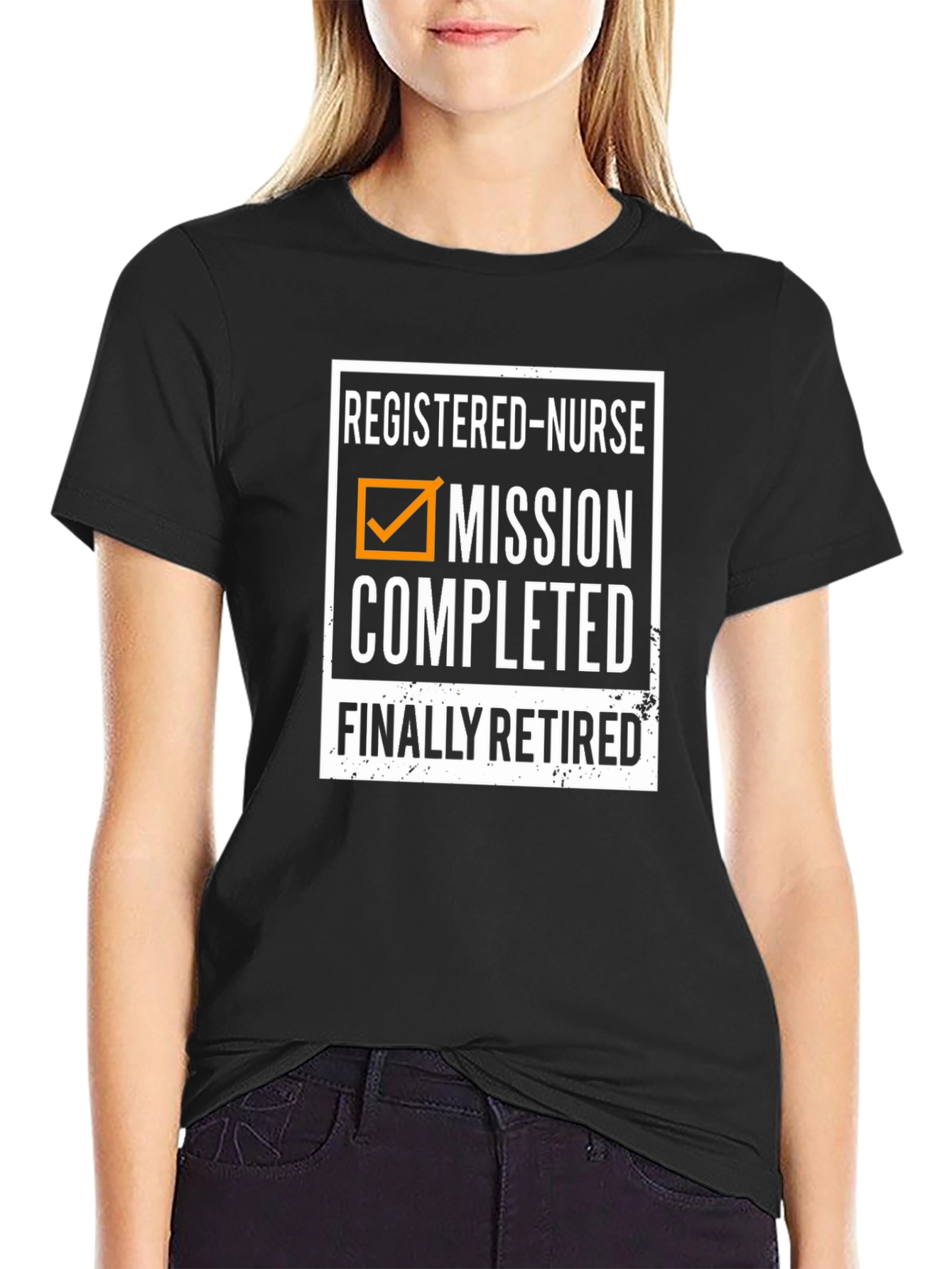Retired Nurse T-Shirt - Mission Completed!