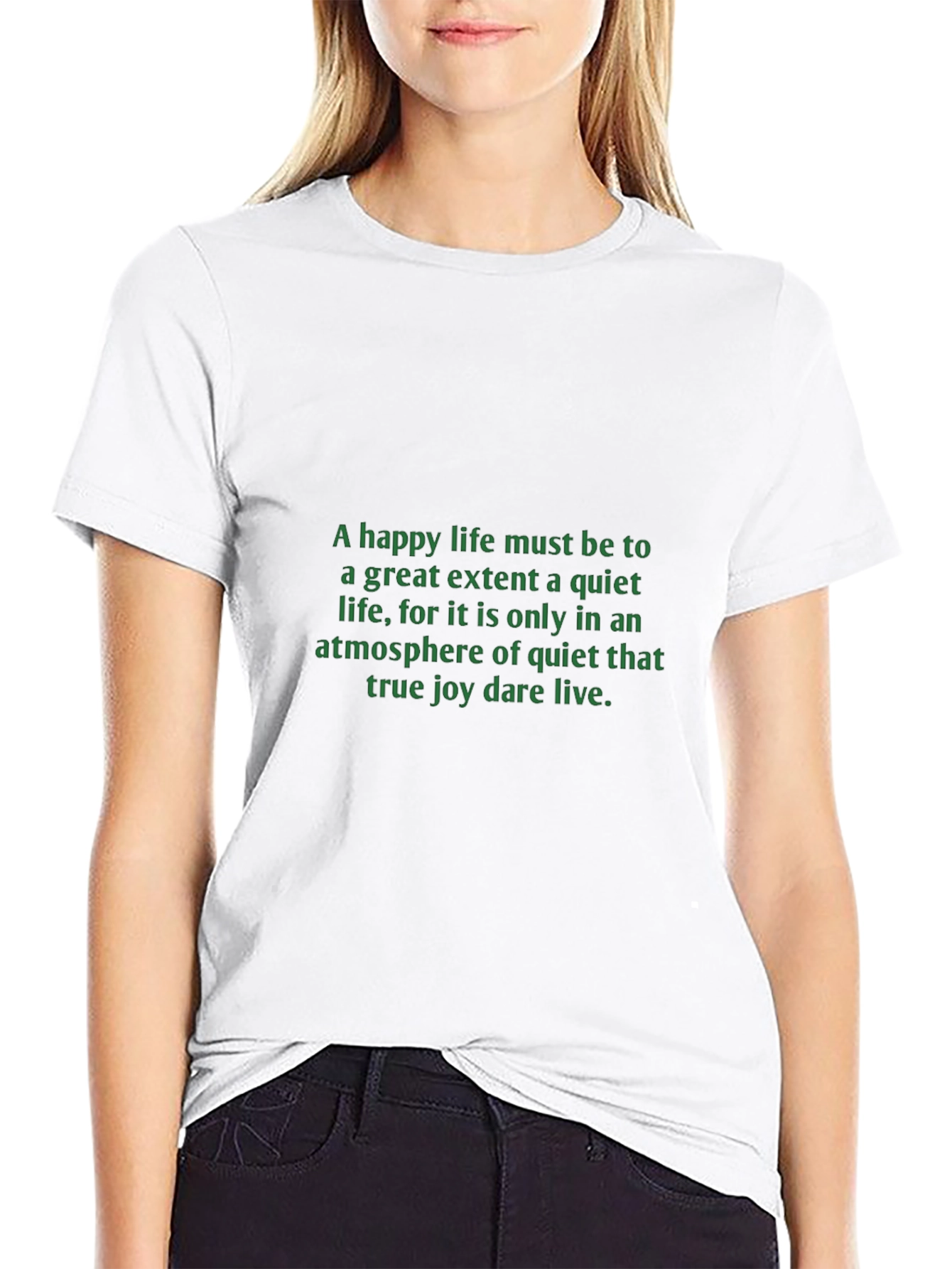 Quiet Life T-Shirt - Motivational Quote