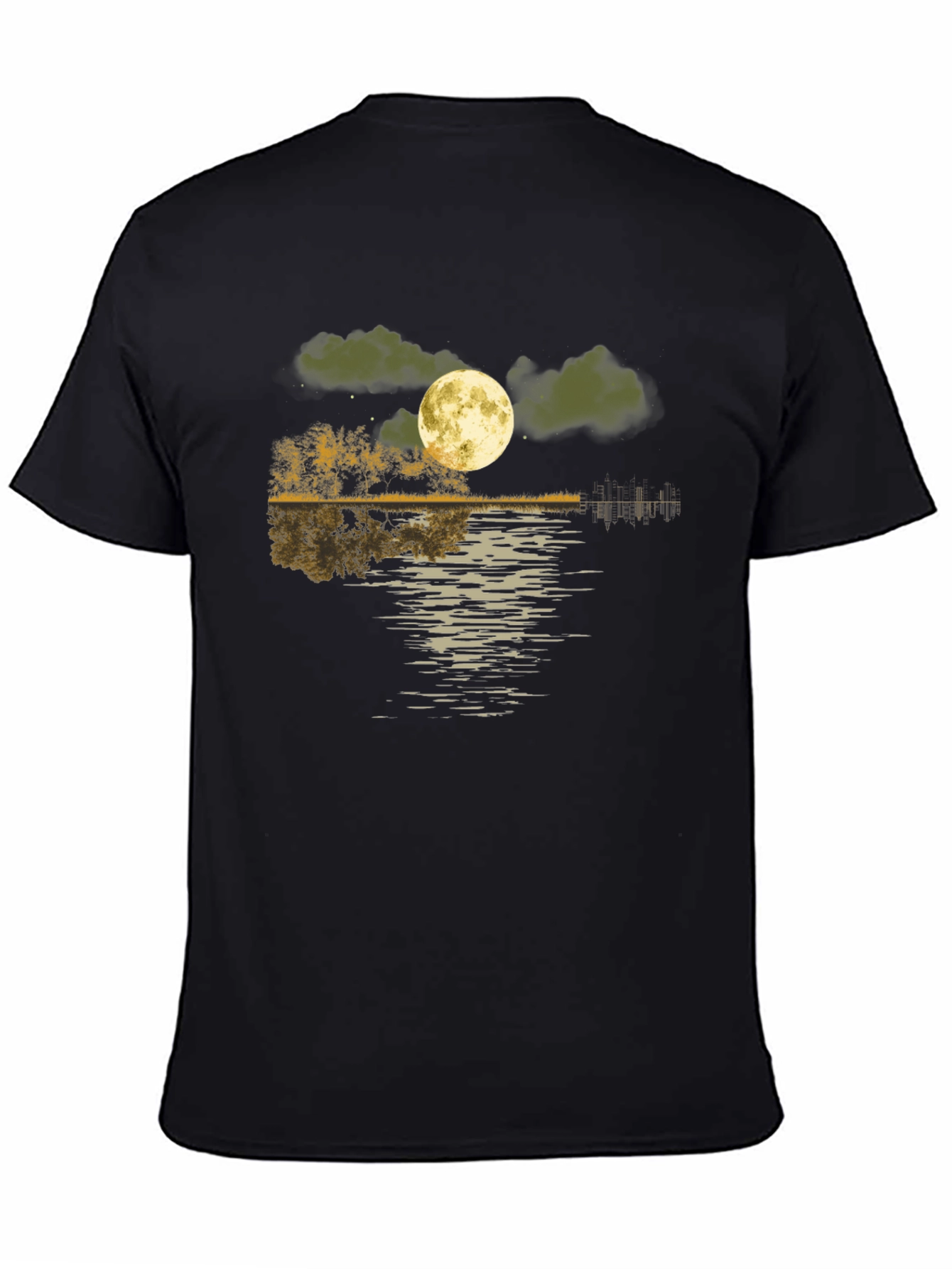 Moonlit Lake Graphic T-Shirt