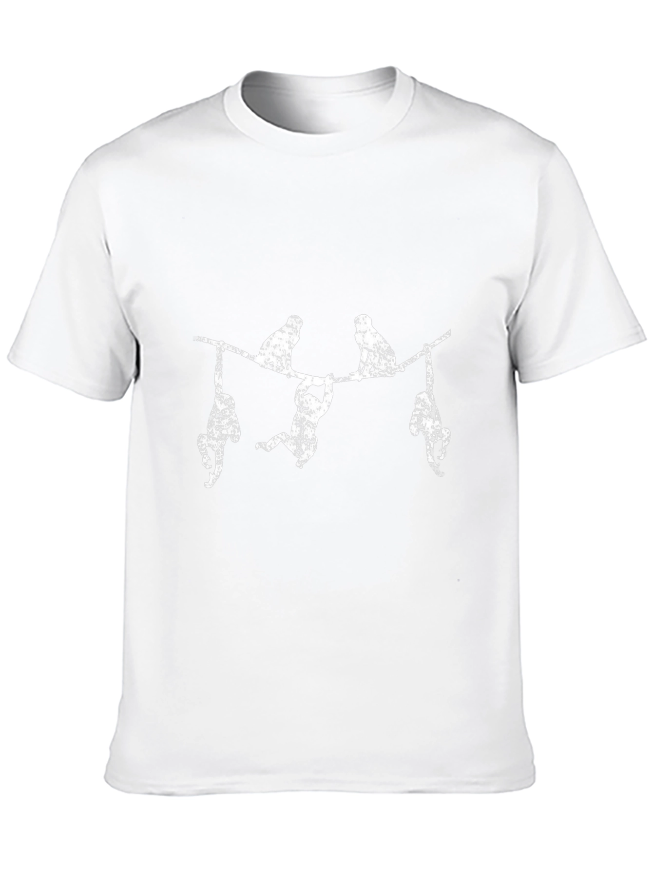 Monkey Business Graphic T-Shirt - Mens Black Tee