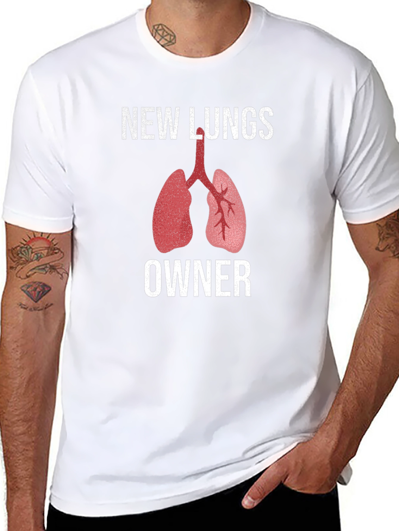 New Lungs Owner Graphic T-Shirt