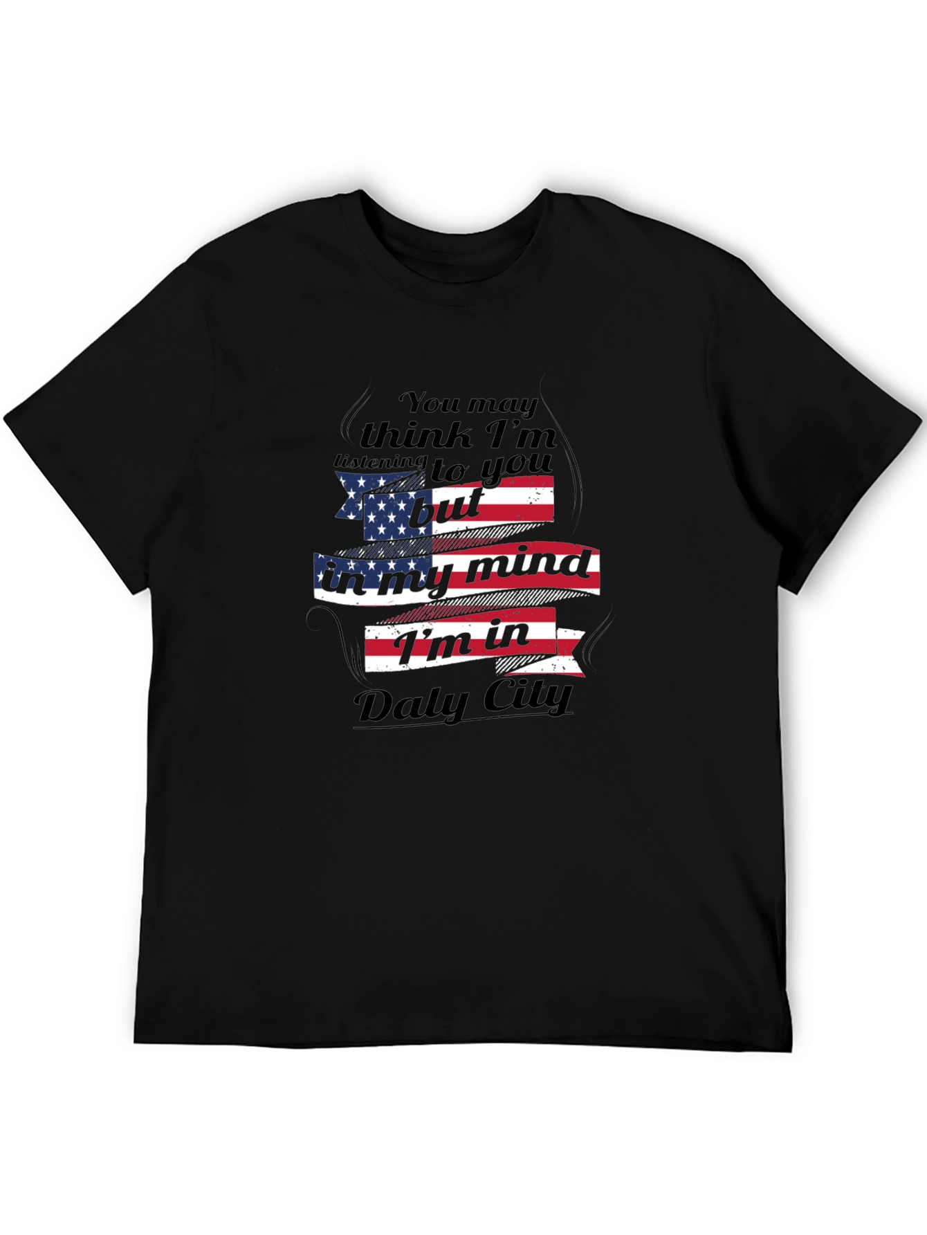 Daly City Mind T-Shirt - Patriotic Tee