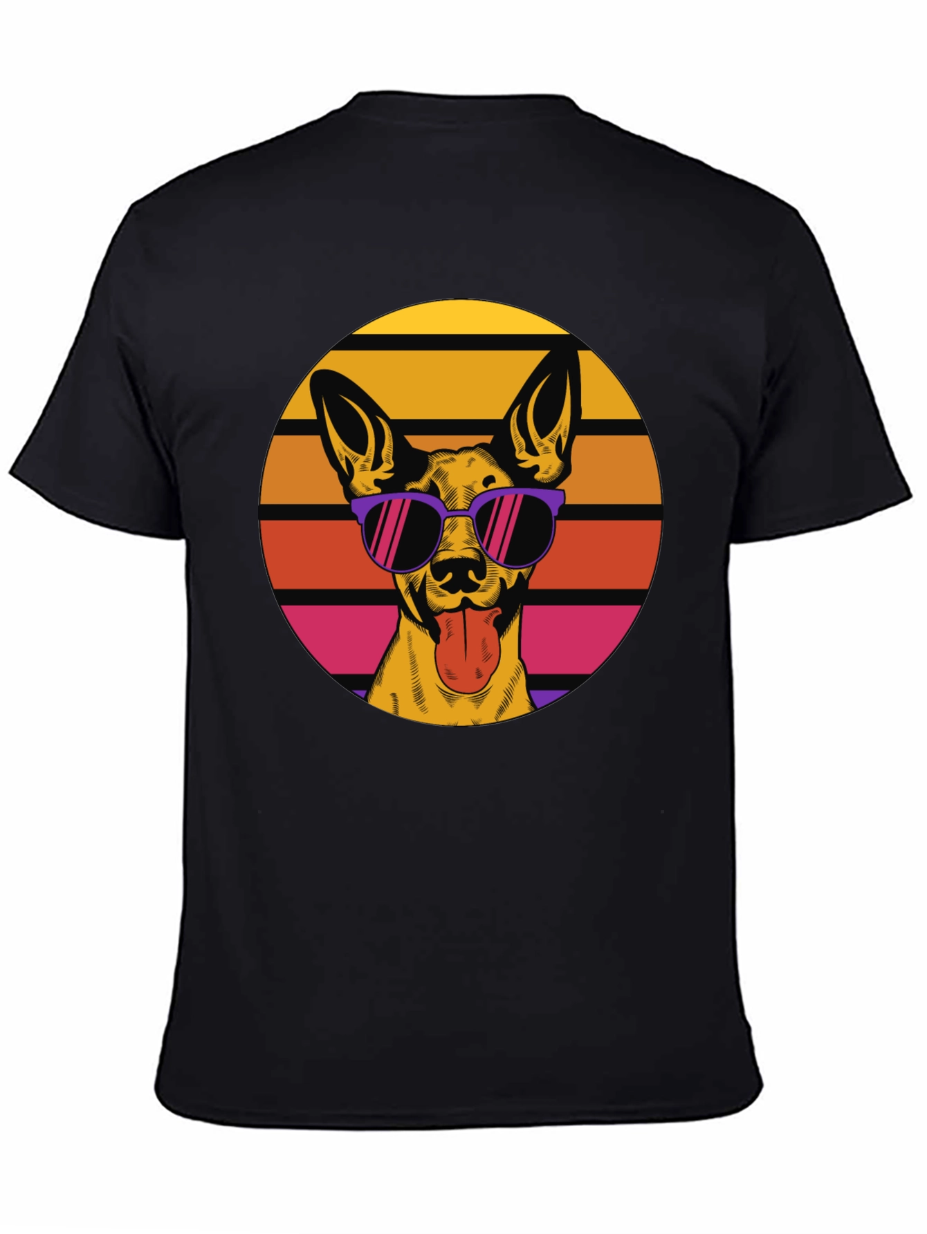 Cool Dog Retro T-Shirt