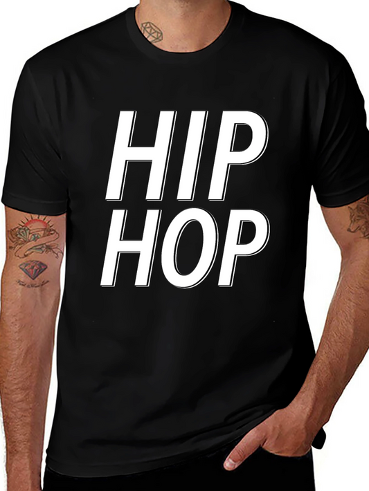 Hip Hop Graphic T-Shirt - Trendy Streetwear