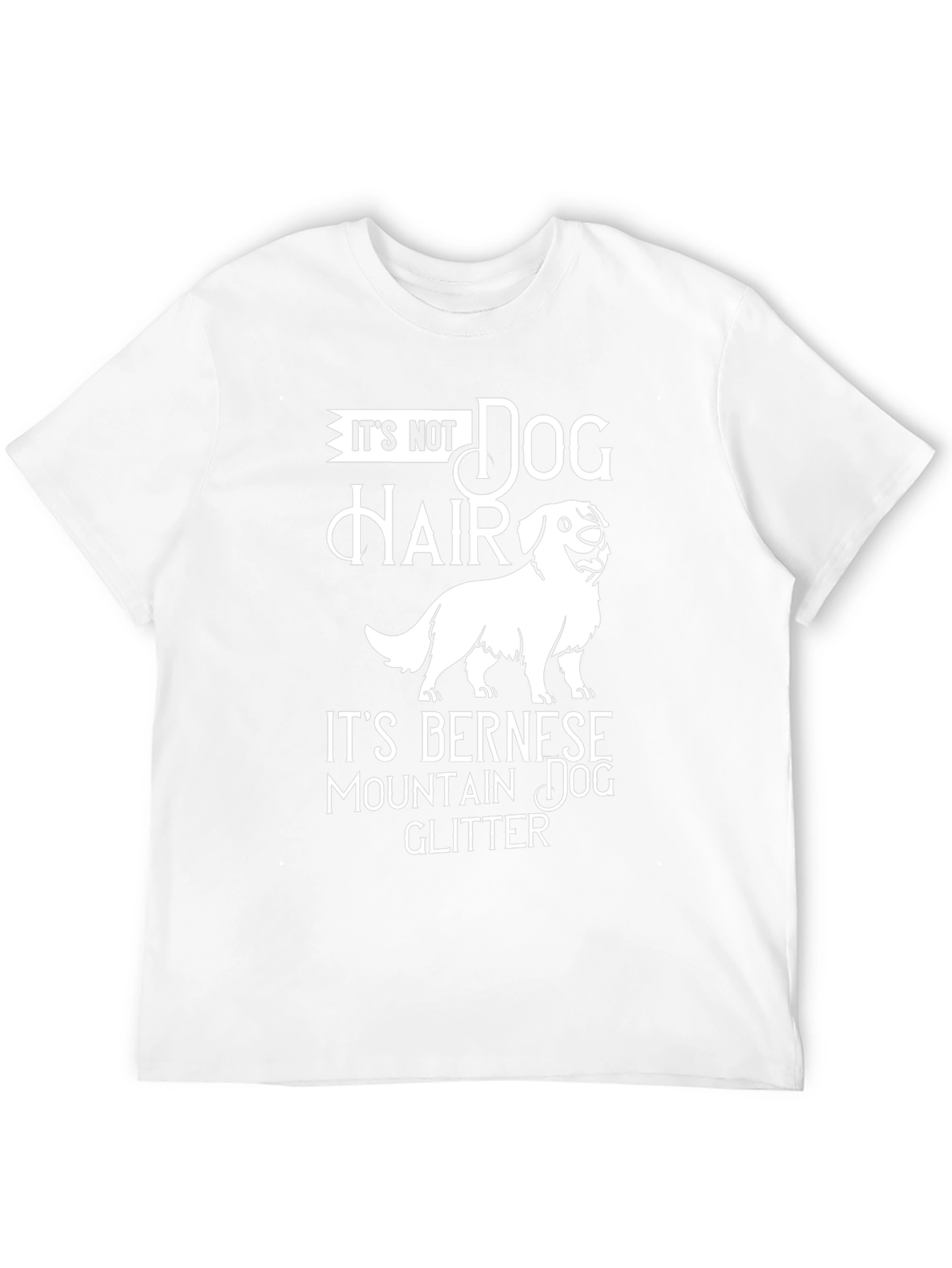 Bernese Mountain Dog Glitter T-Shirt