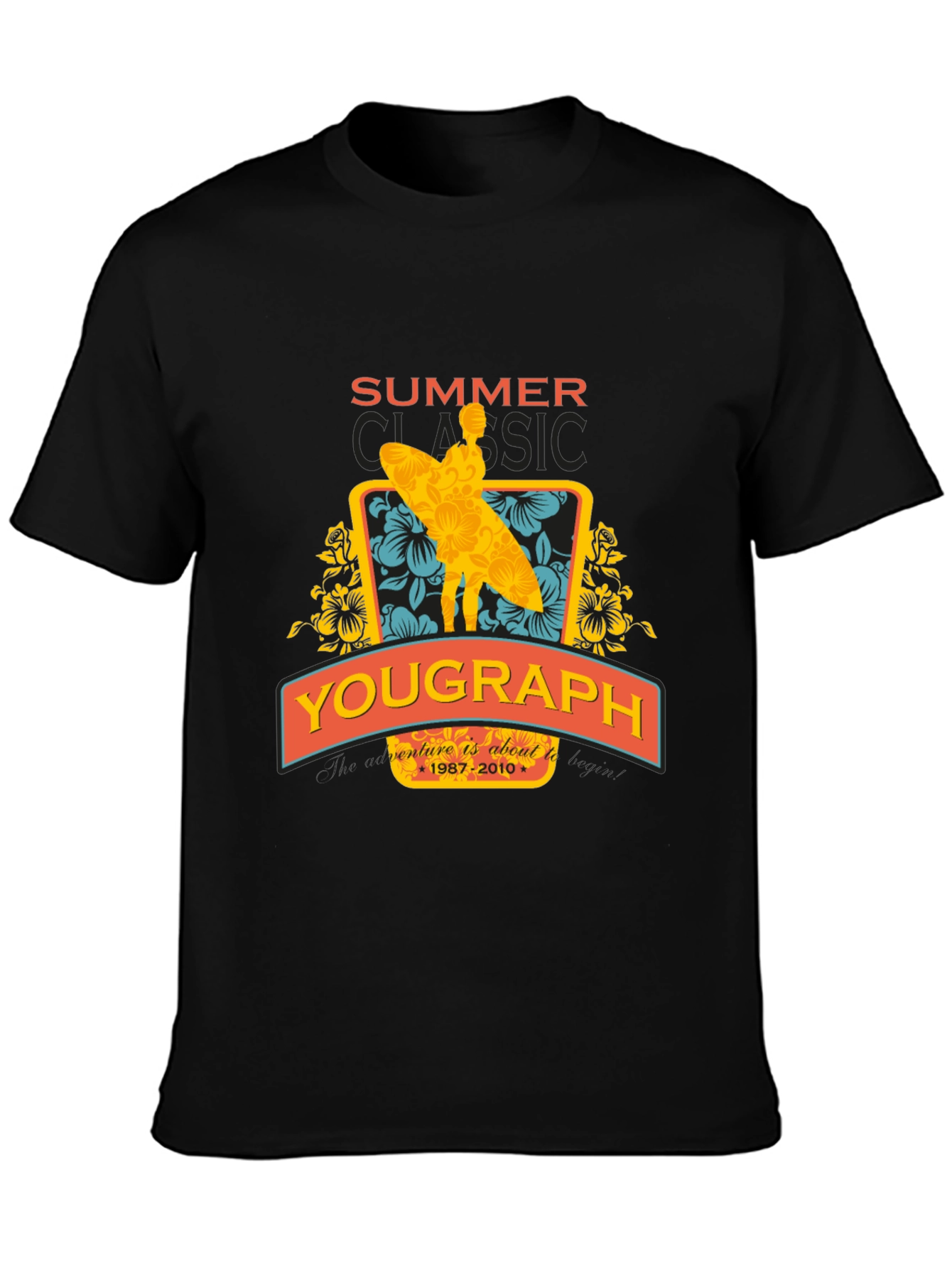 Summer Classic Surfer Graphic Tee
