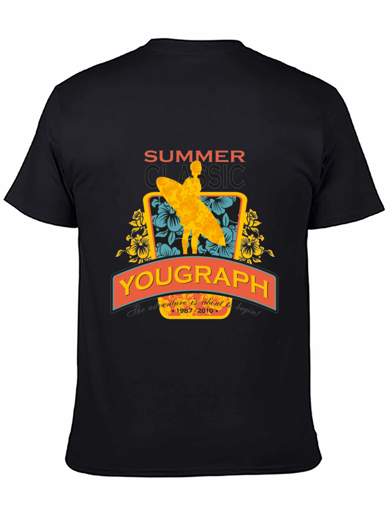 Summer Classic Surfer Graphic Tee