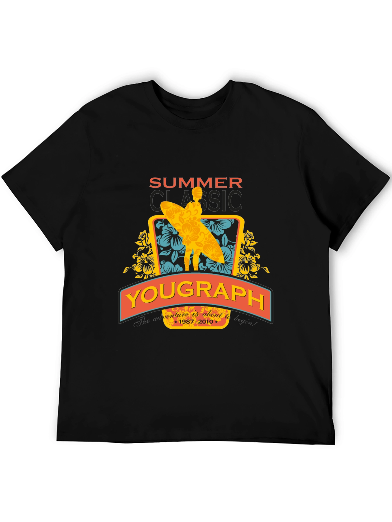 Summer Classic Surfer Graphic Tee