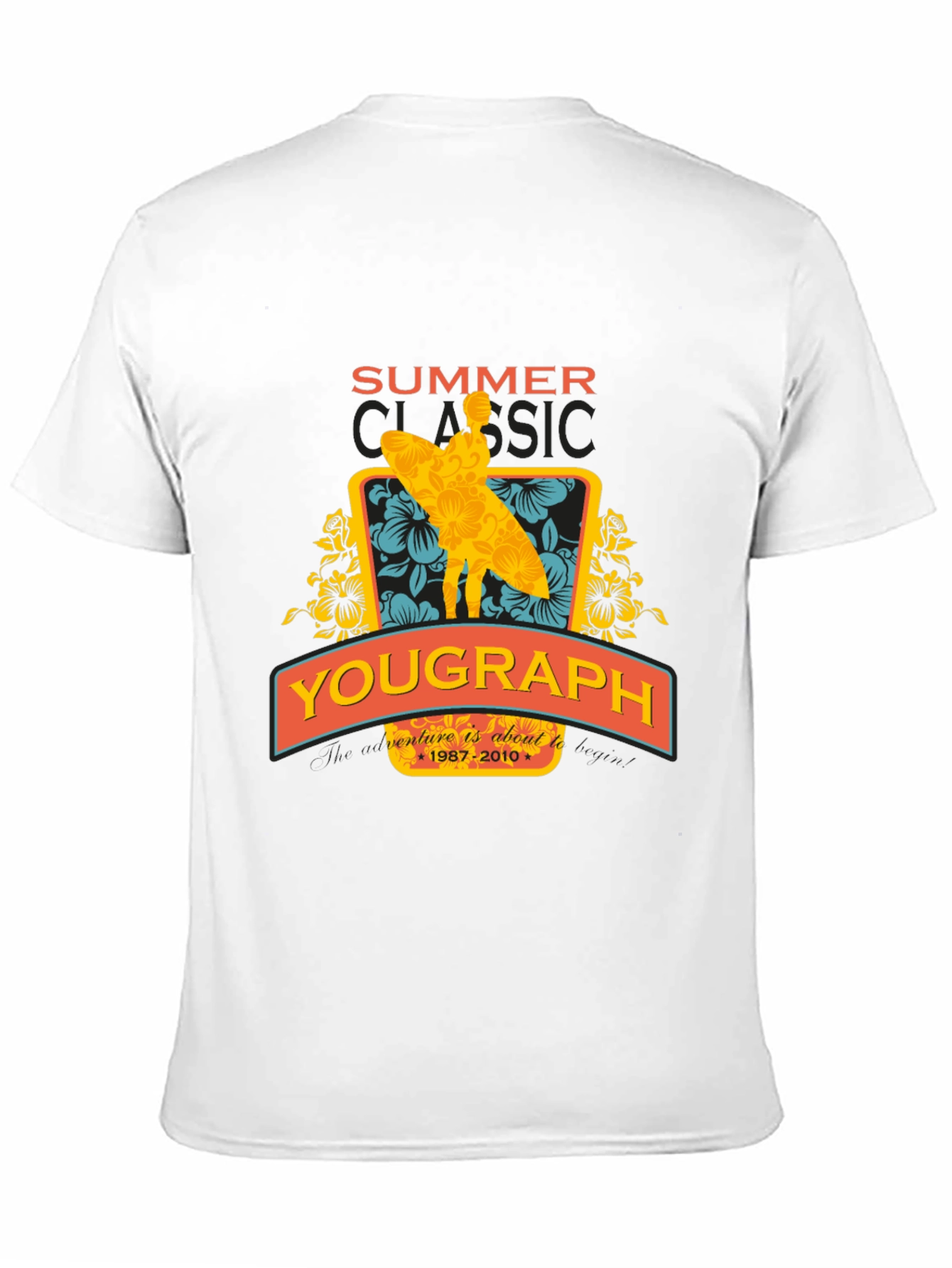 Summer Classic Surfer Graphic Tee