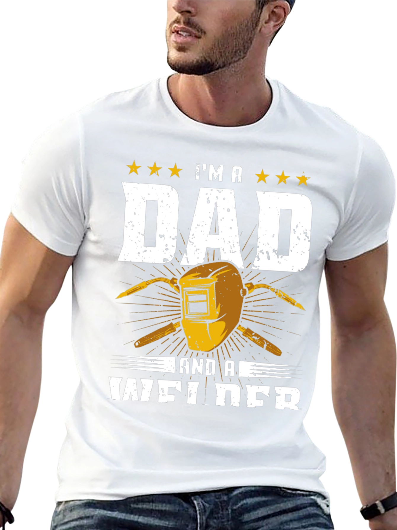 Im a Dad and a Welder T-Shirt