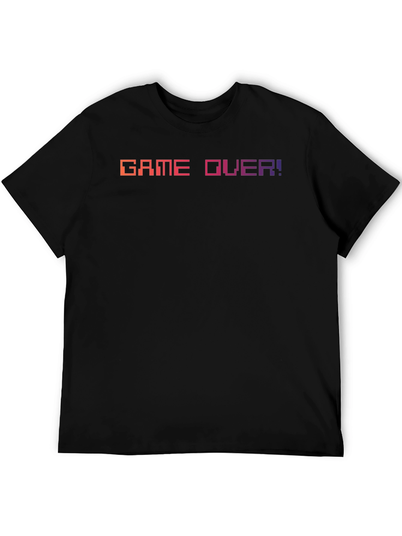 Game Over T-Shirt - Retro Pixel Design