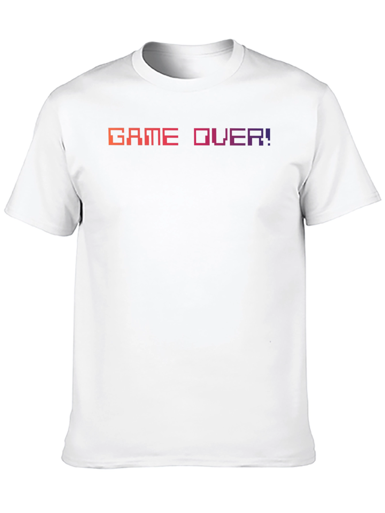 Game Over T-Shirt - Retro Pixel Design