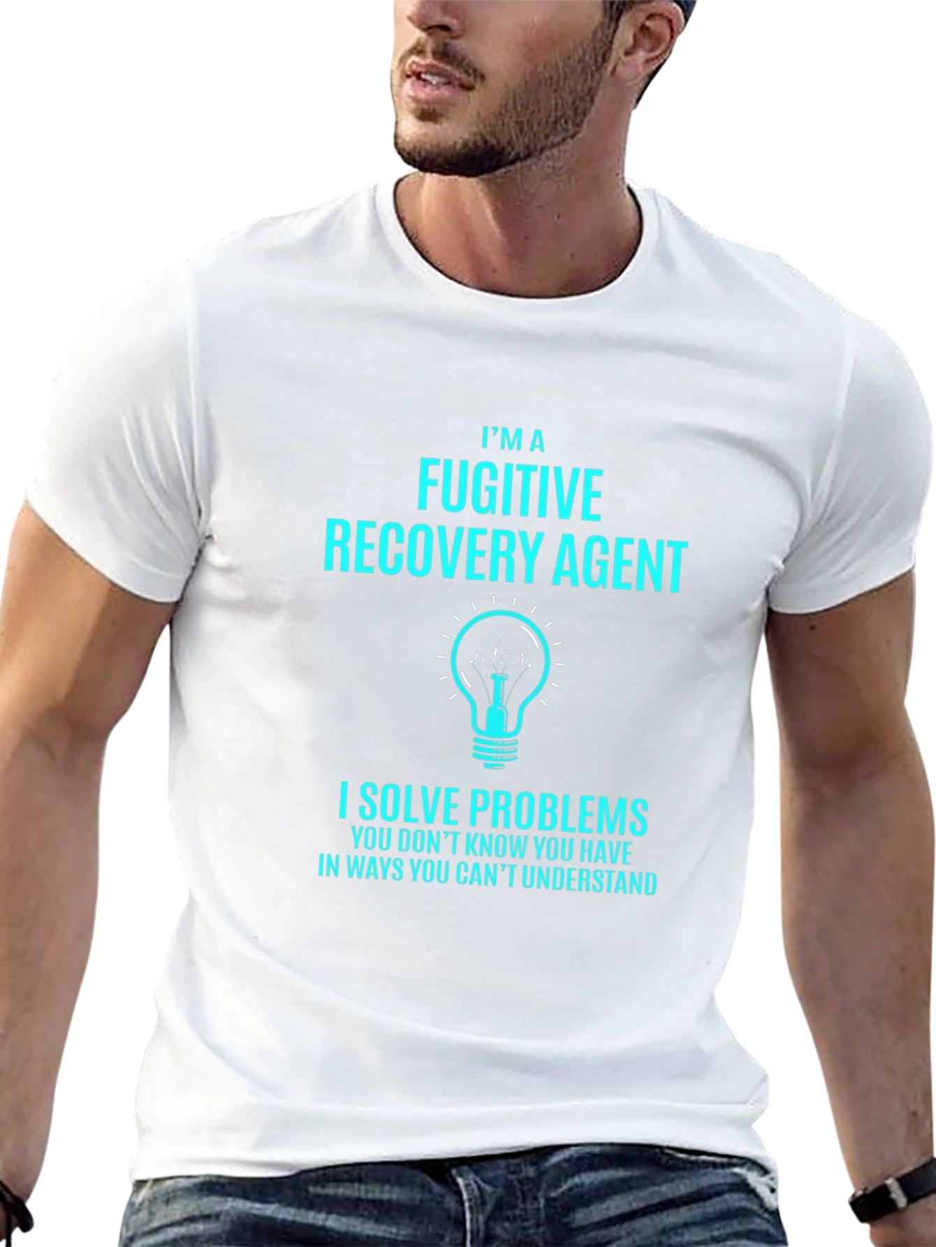 Fugitive Recovery Agent T-Shirt - Problem Solver Tee
