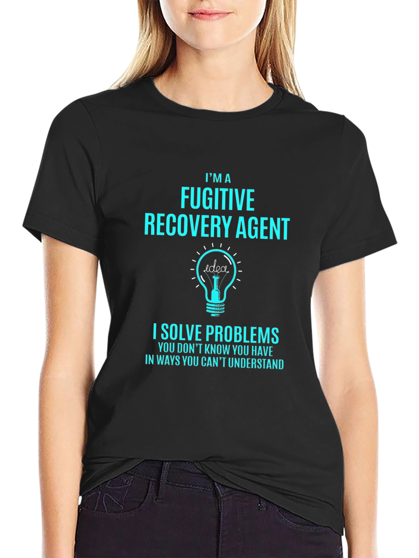 Fugitive Recovery Agent T-Shirt - Problem Solver Tee