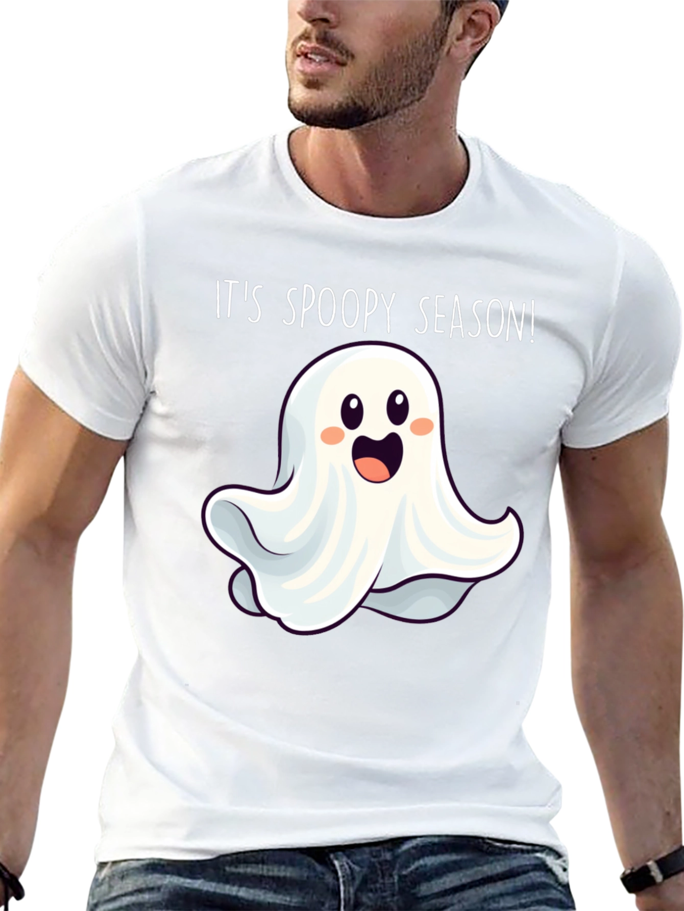 Spoopy Season Ghost T-Shirt