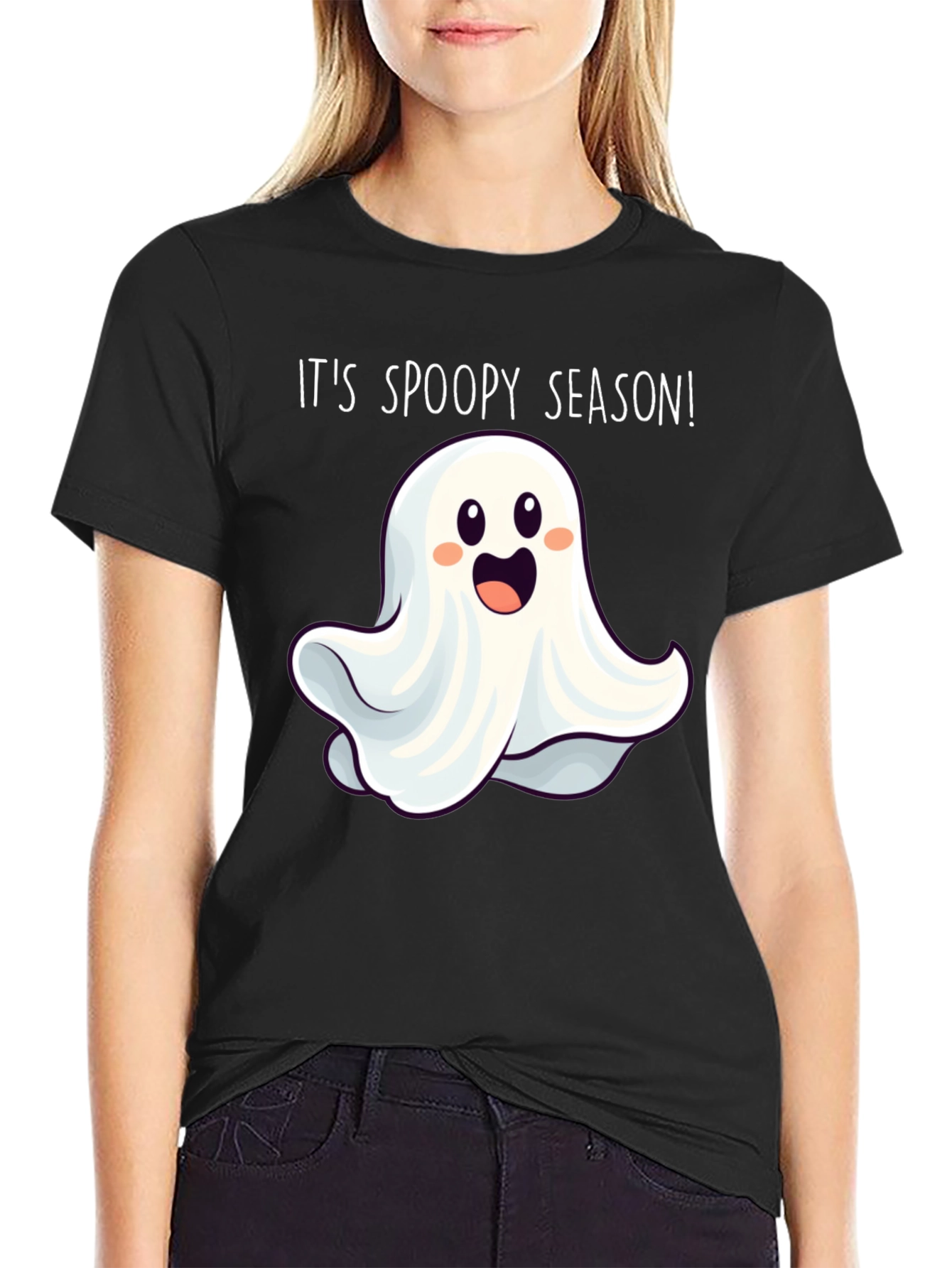 Spoopy Season Ghost T-Shirt