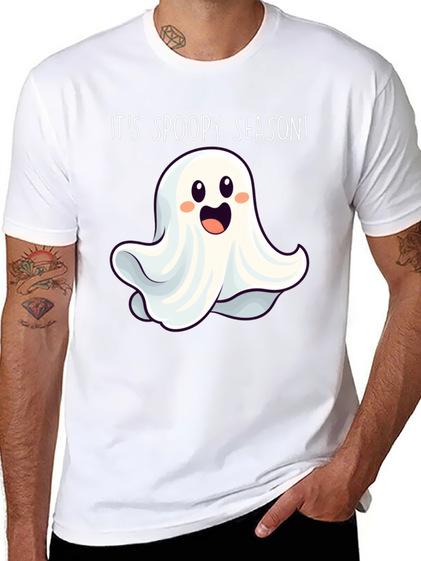 Spoopy Season Ghost T-Shirt
