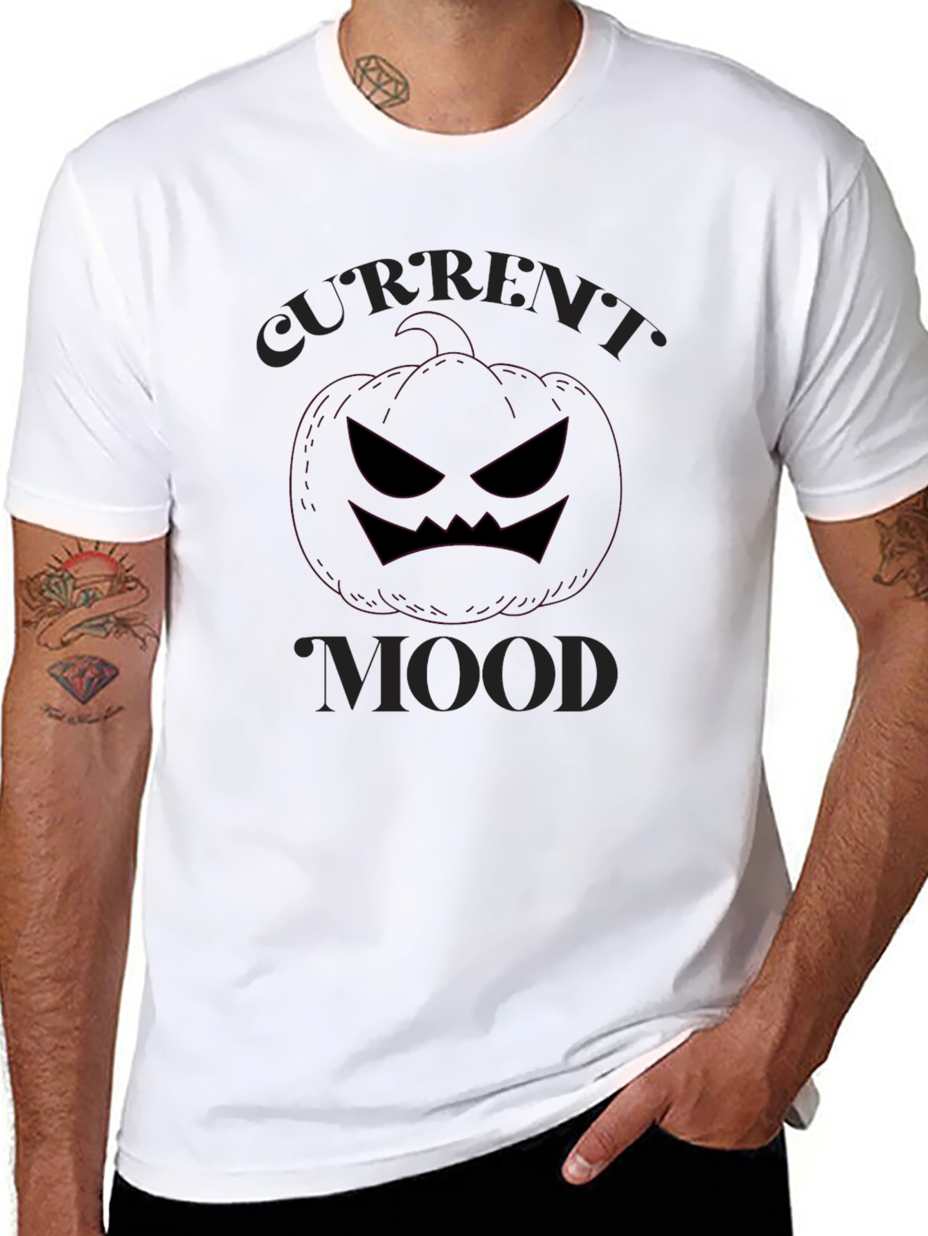 Current Mood Halloween Pumpkin T-Shirt
