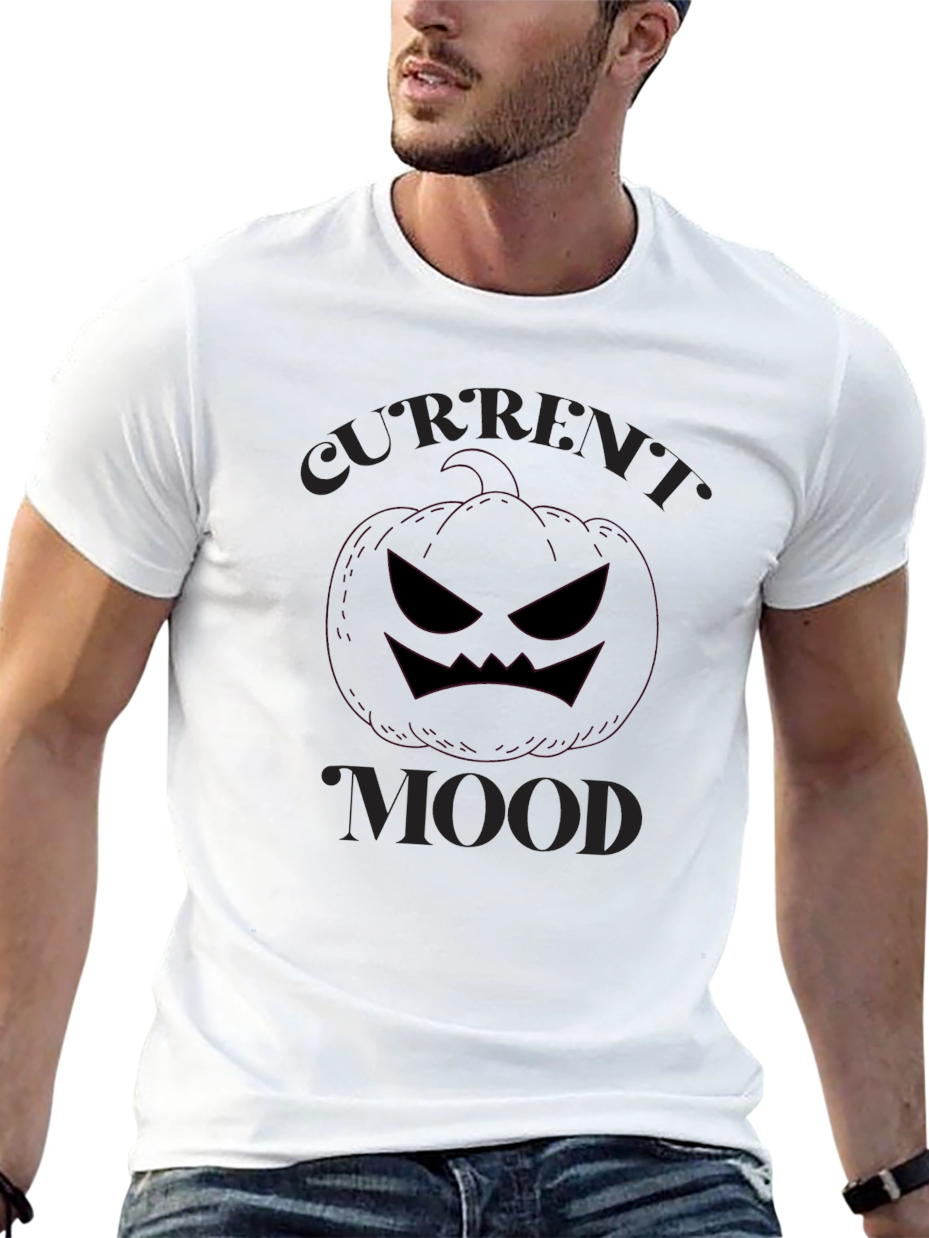 Current Mood Halloween Pumpkin T-Shirt