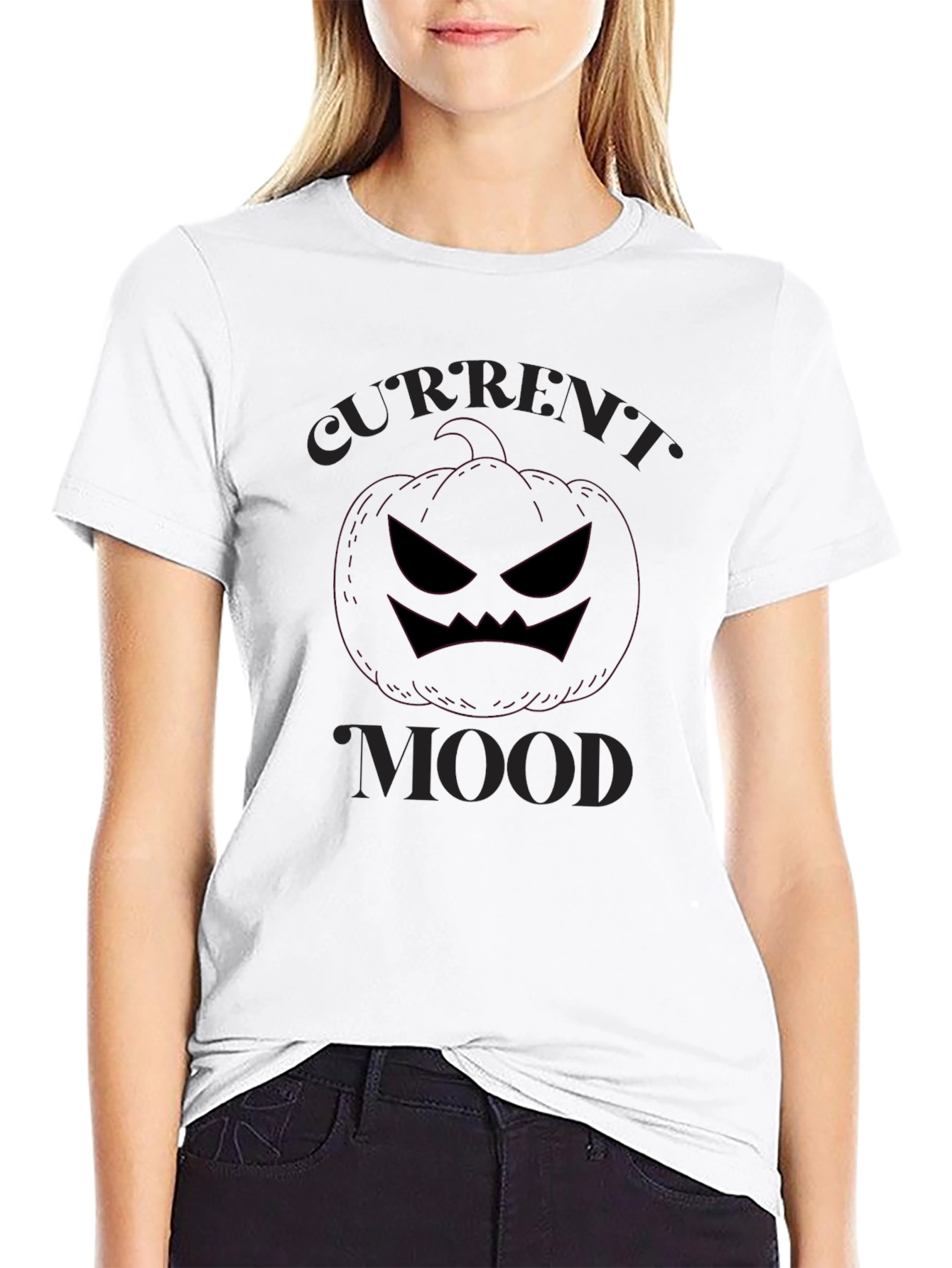 Current Mood Halloween Pumpkin T-Shirt