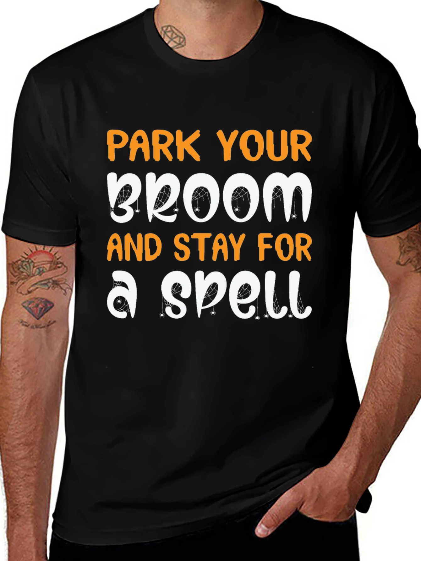 Park Your Broom Halloween T-Shirt