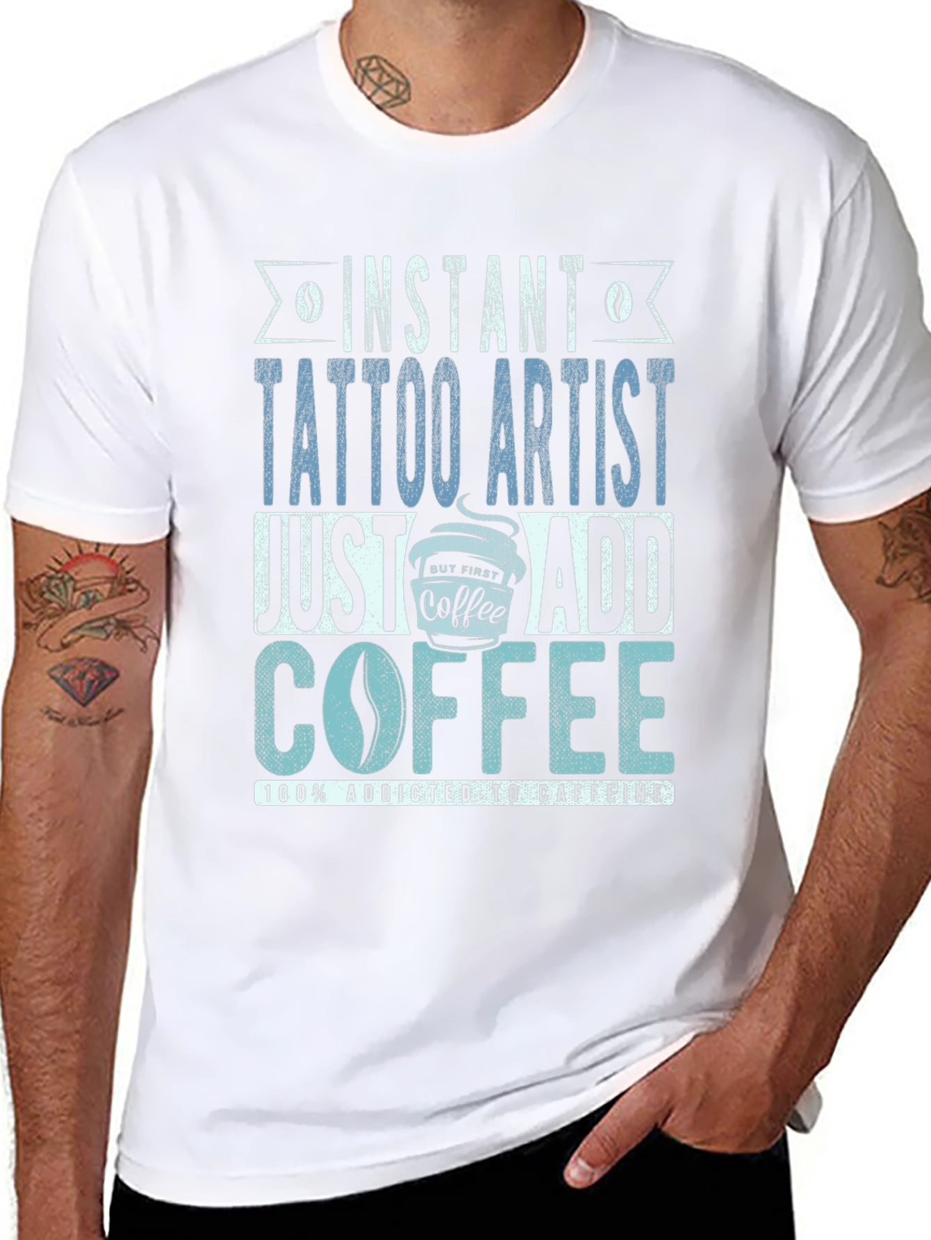 Instant Tattoo Artist Coffee T-Shirt