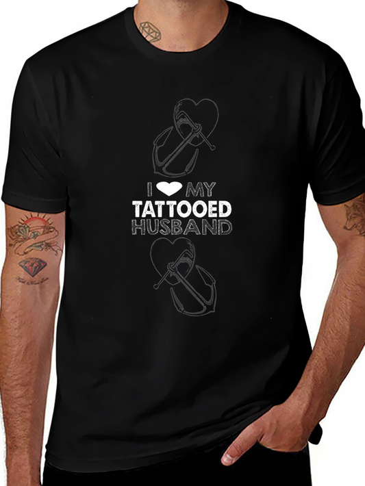 I Love My Tattooed Husband T-Shirt