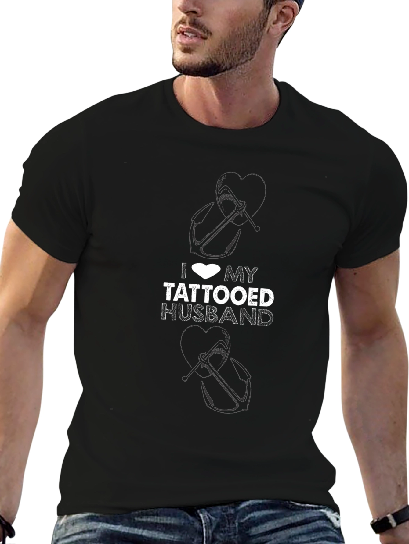 I Love My Tattooed Husband T-Shirt