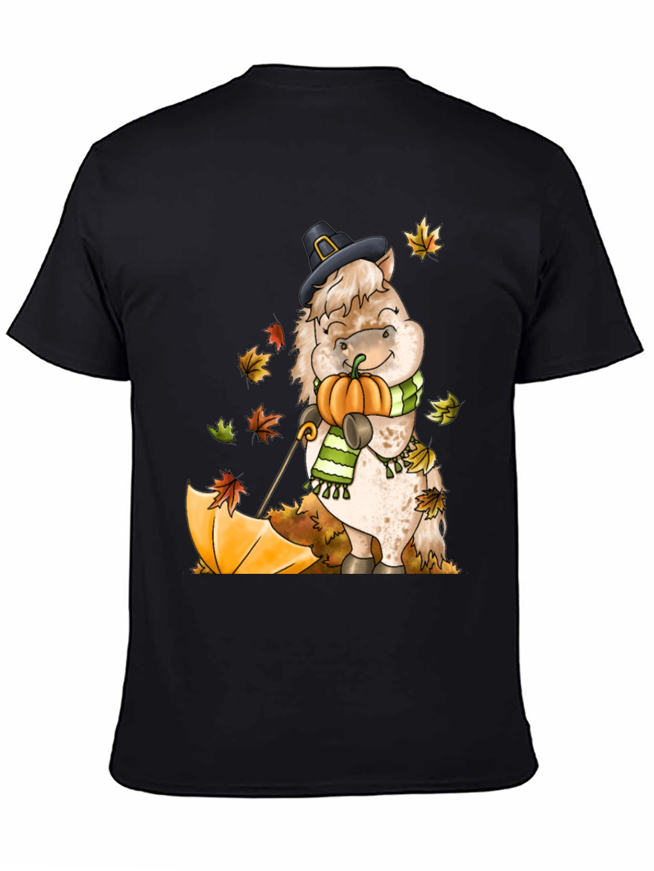 Festive Fall Horse T-Shirt
