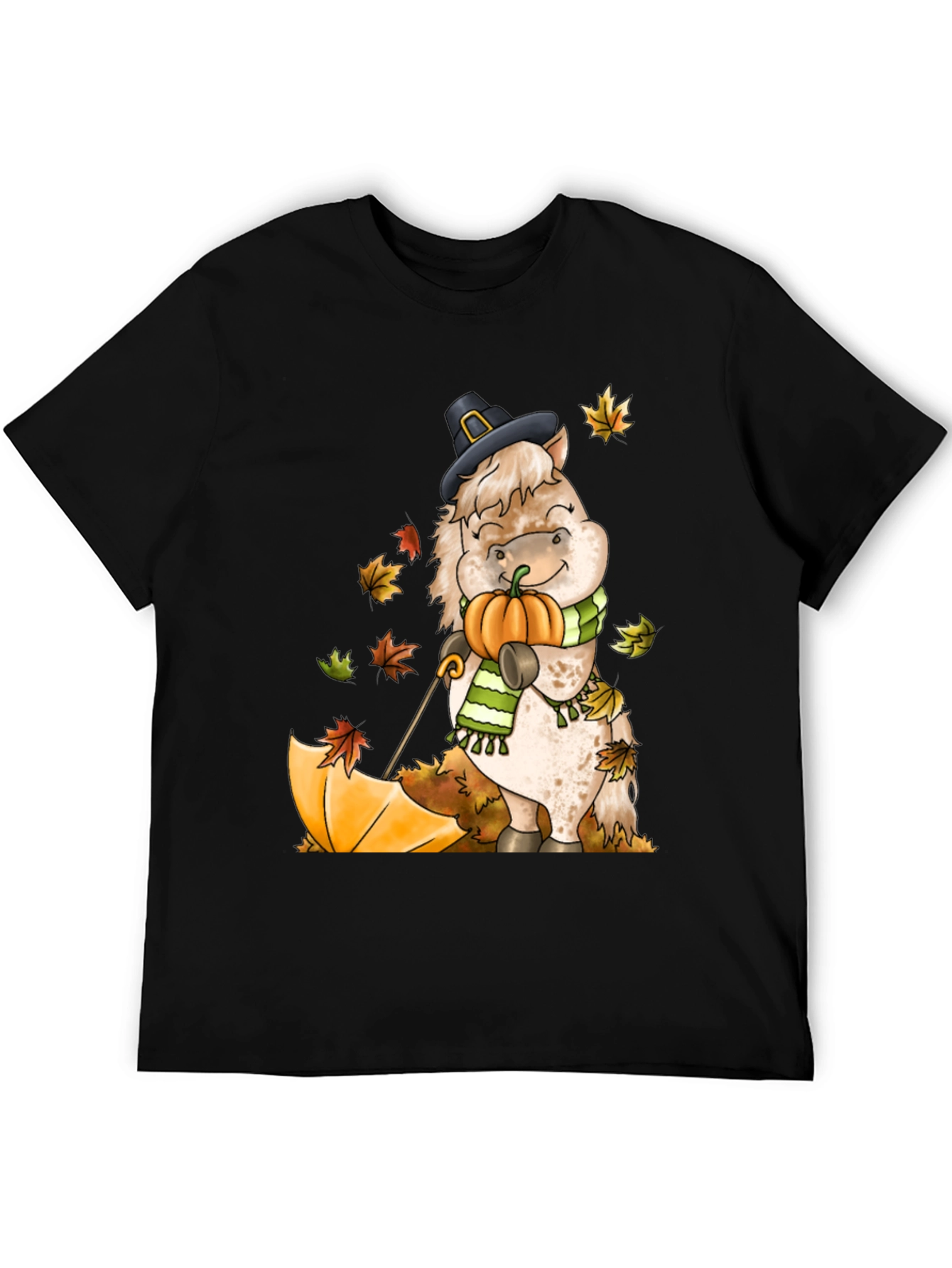 Festive Fall Horse T-Shirt