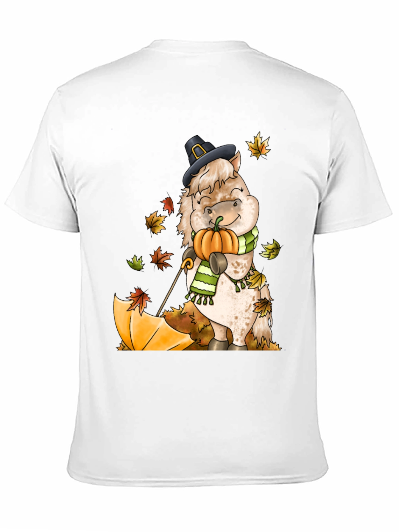 Festive Fall Horse T-Shirt