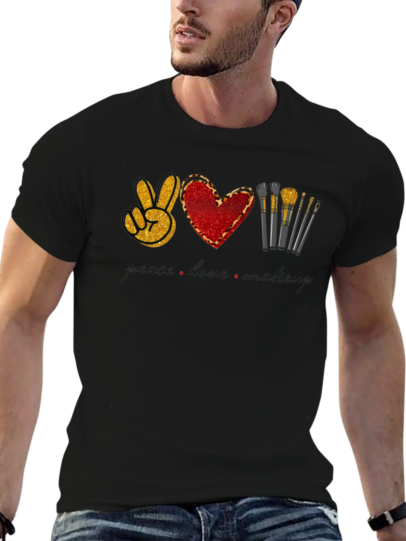 Peace Love Makeup T-Shirt