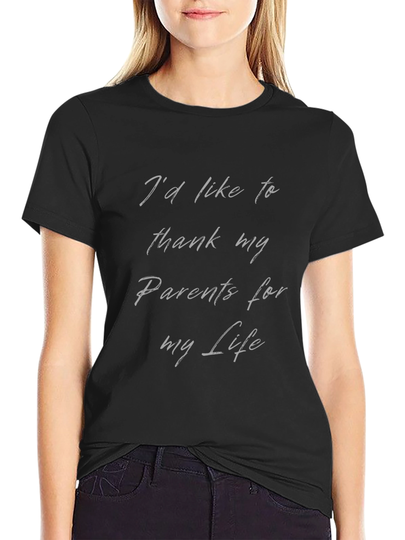 Thank You Parents T-Shirt - Lifes Gratitude