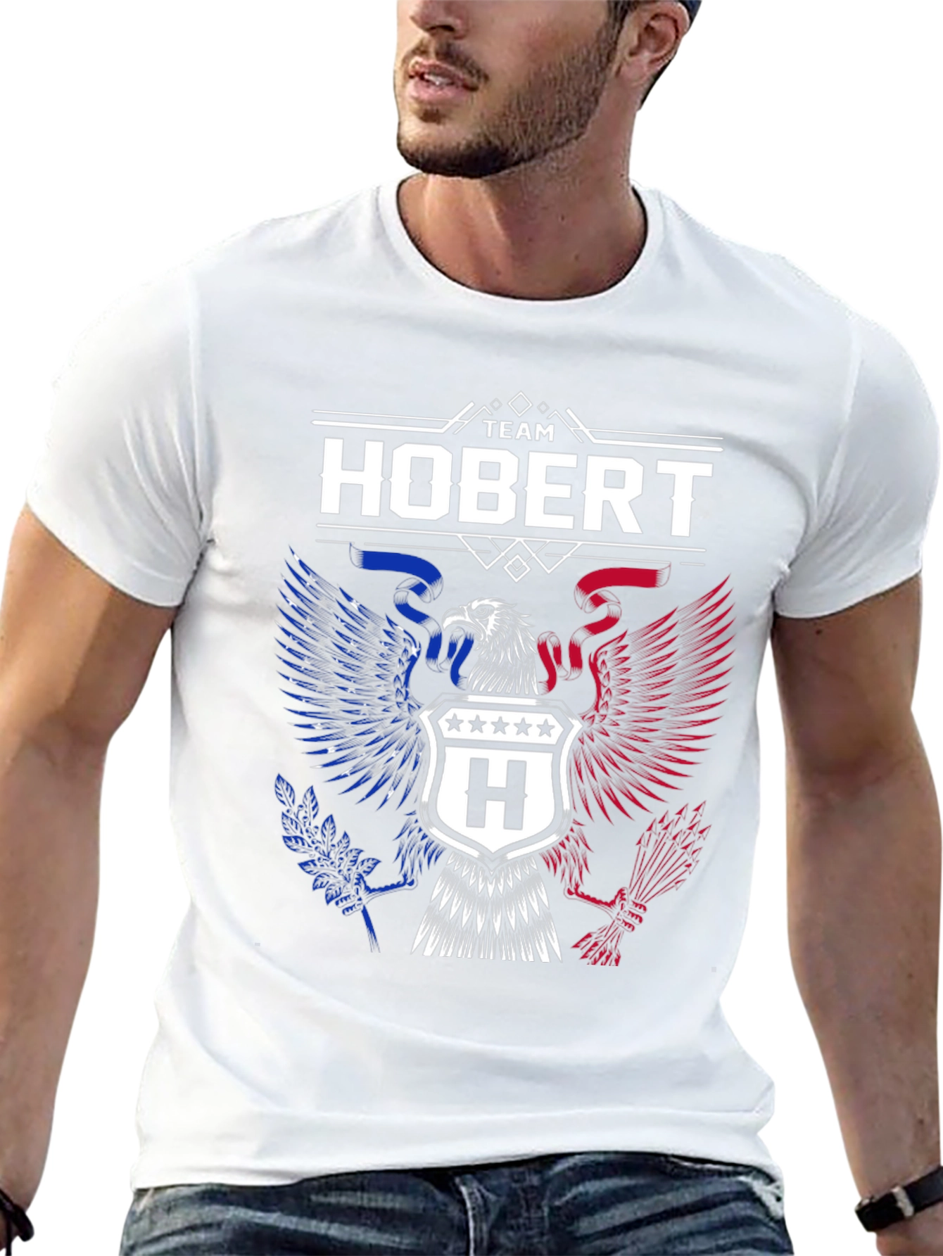 Team Hobert Patriotic Eagle T-Shirt