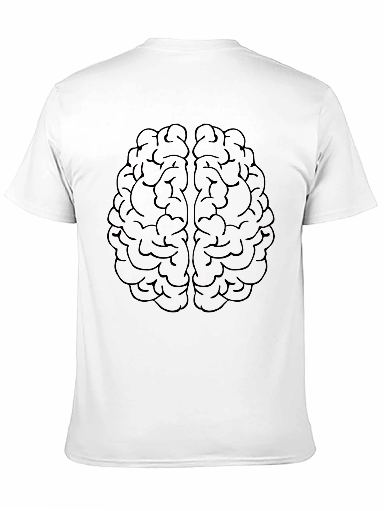 Brain Graphic T-Shirt - Smart Style