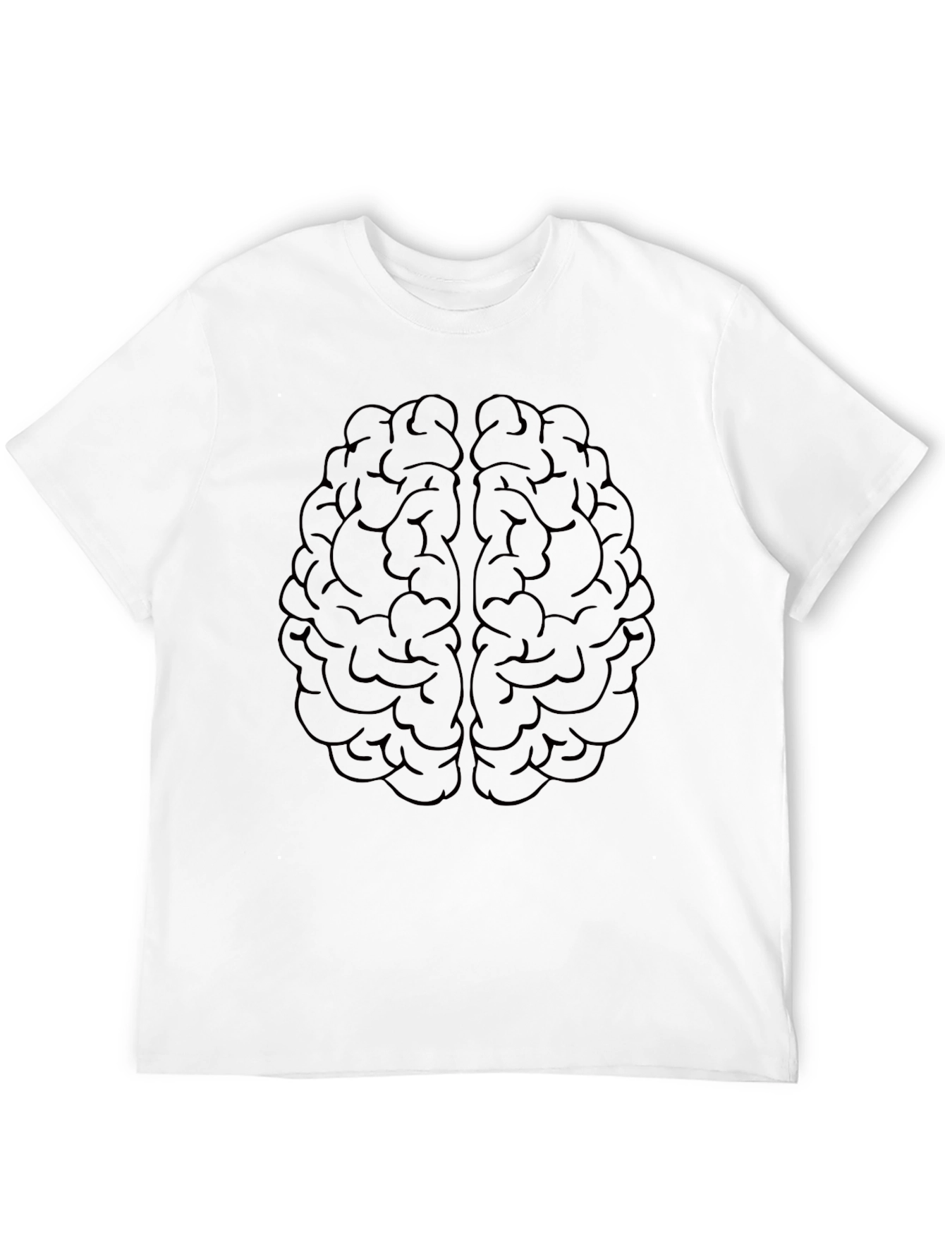 Brain Graphic T-Shirt - Smart Style