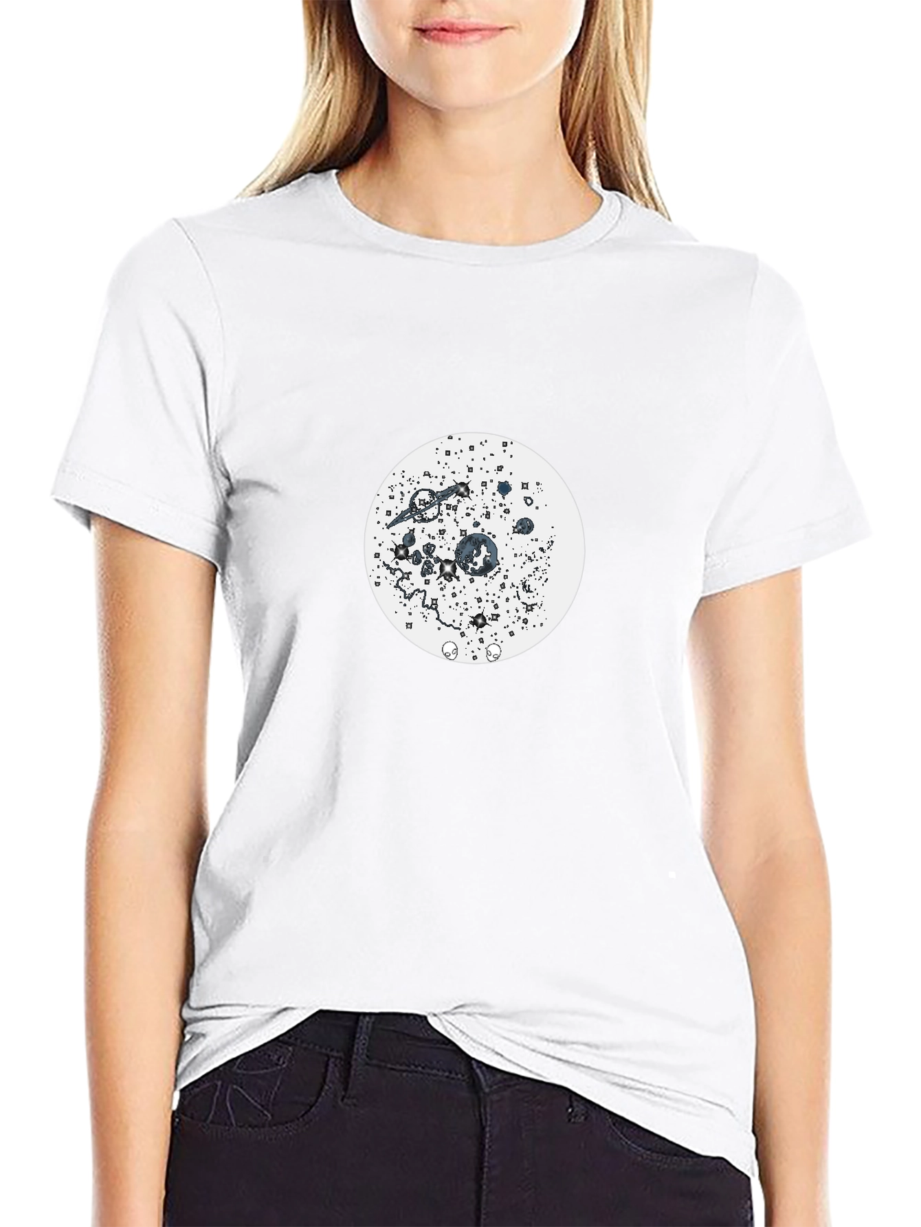 Abstract Moon T-Shirt