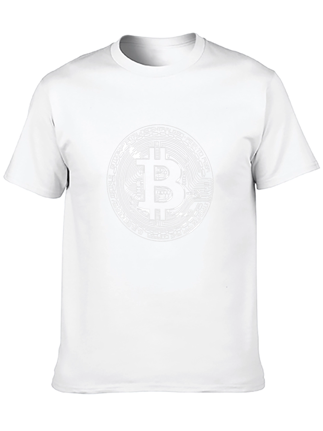 Bitcoin T-Shirt - Crypto Currency Digital Tech Style