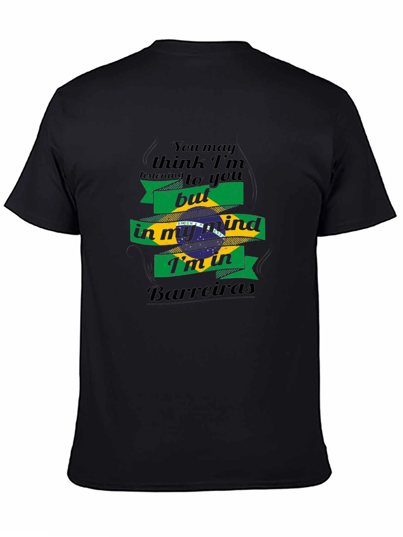 Barreiras Brazil Mind T-Shirt - Unique Novelty Tee
