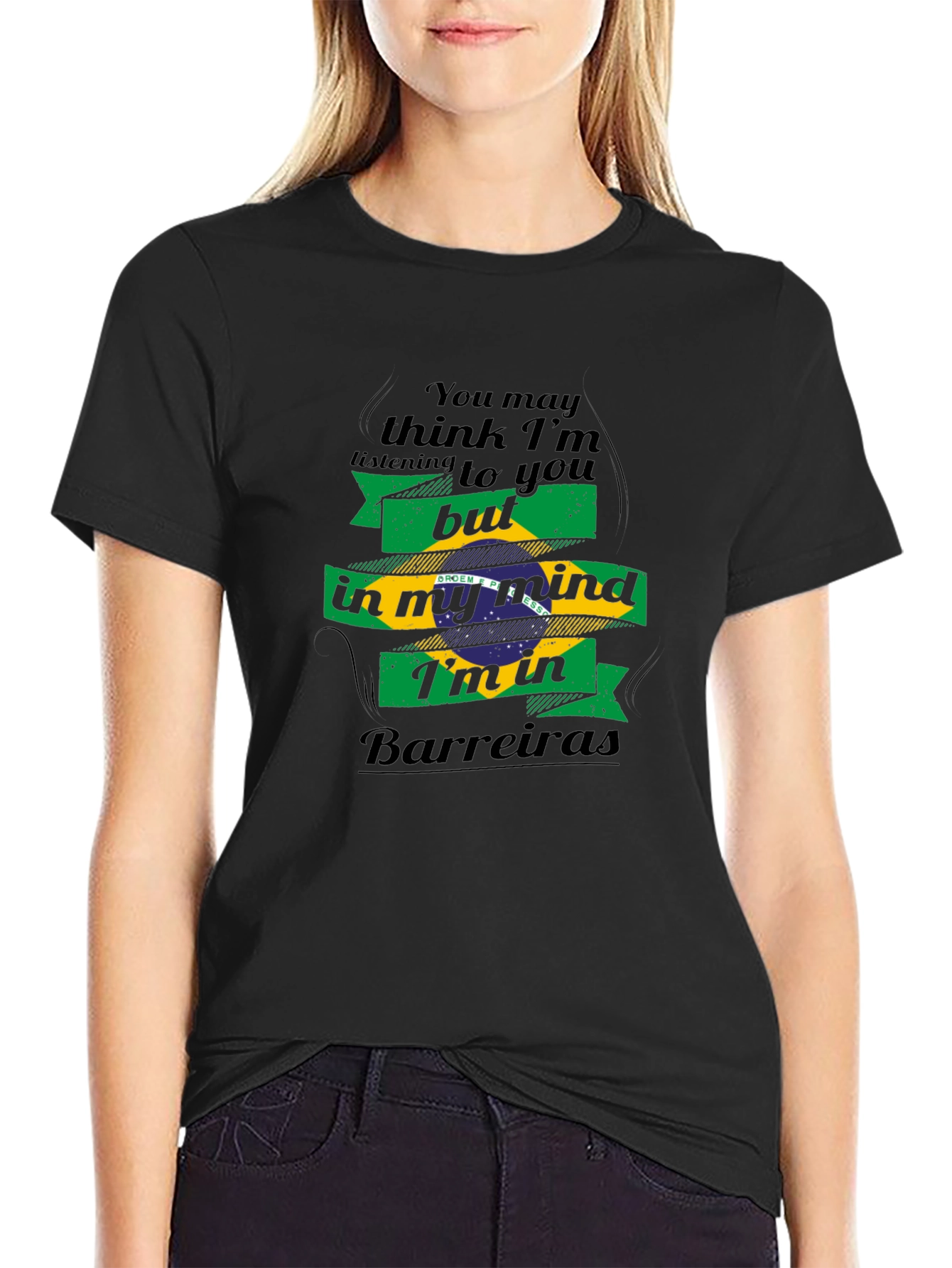 Barreiras Brazil Mind T-Shirt - Unique Novelty Tee