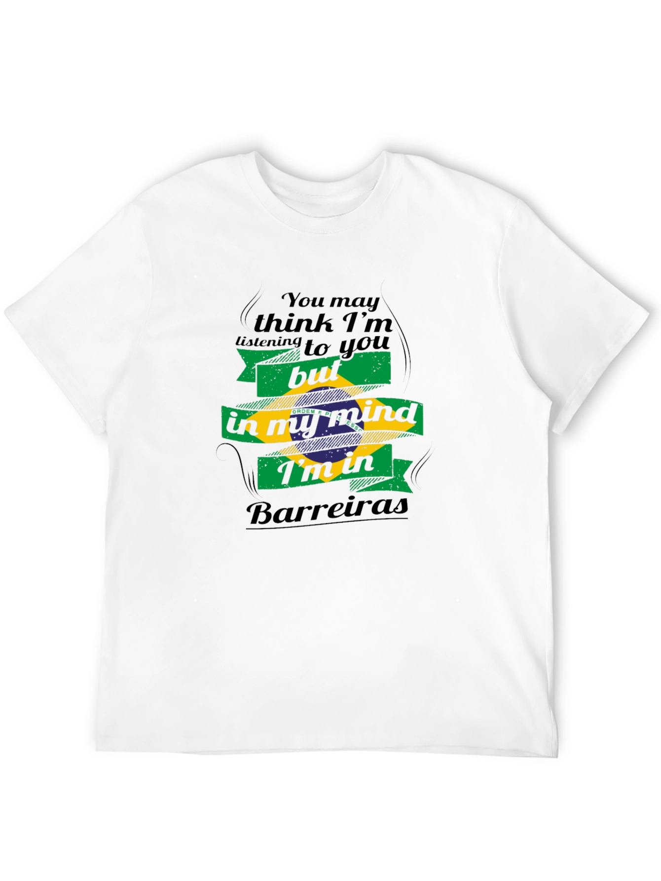 Barreiras Brazil Mind T-Shirt - Unique Novelty Tee