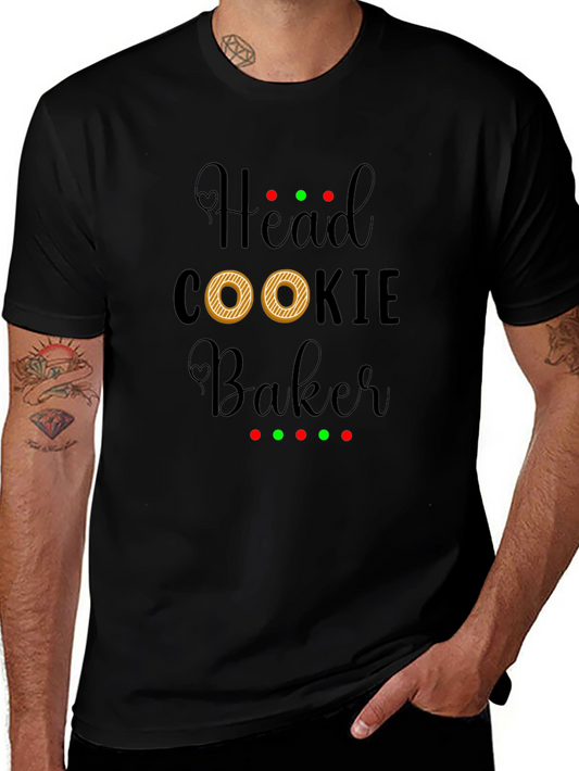 Head Cookie Baker Graphic T-Shirt