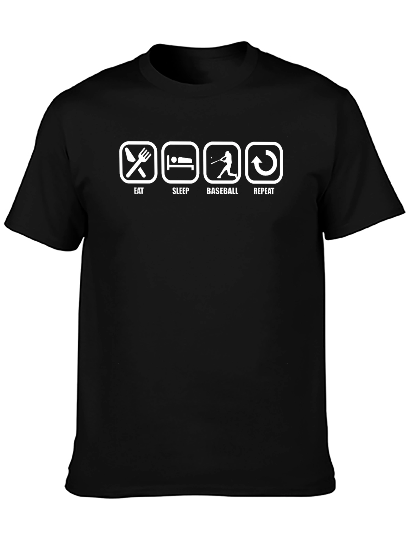 Eat Sleep Baseball Repeat T-Shirt