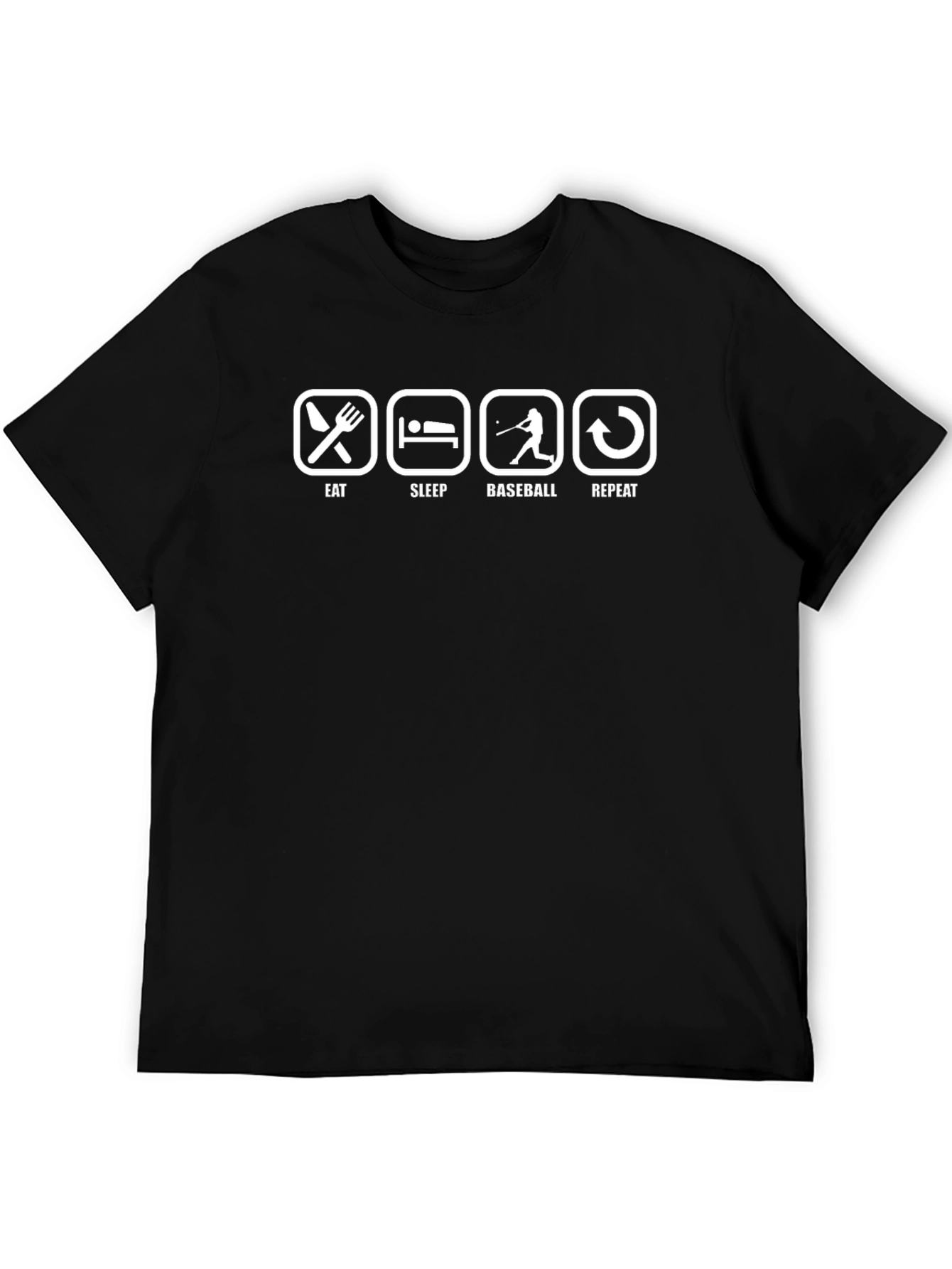 Eat Sleep Baseball Repeat T-Shirt