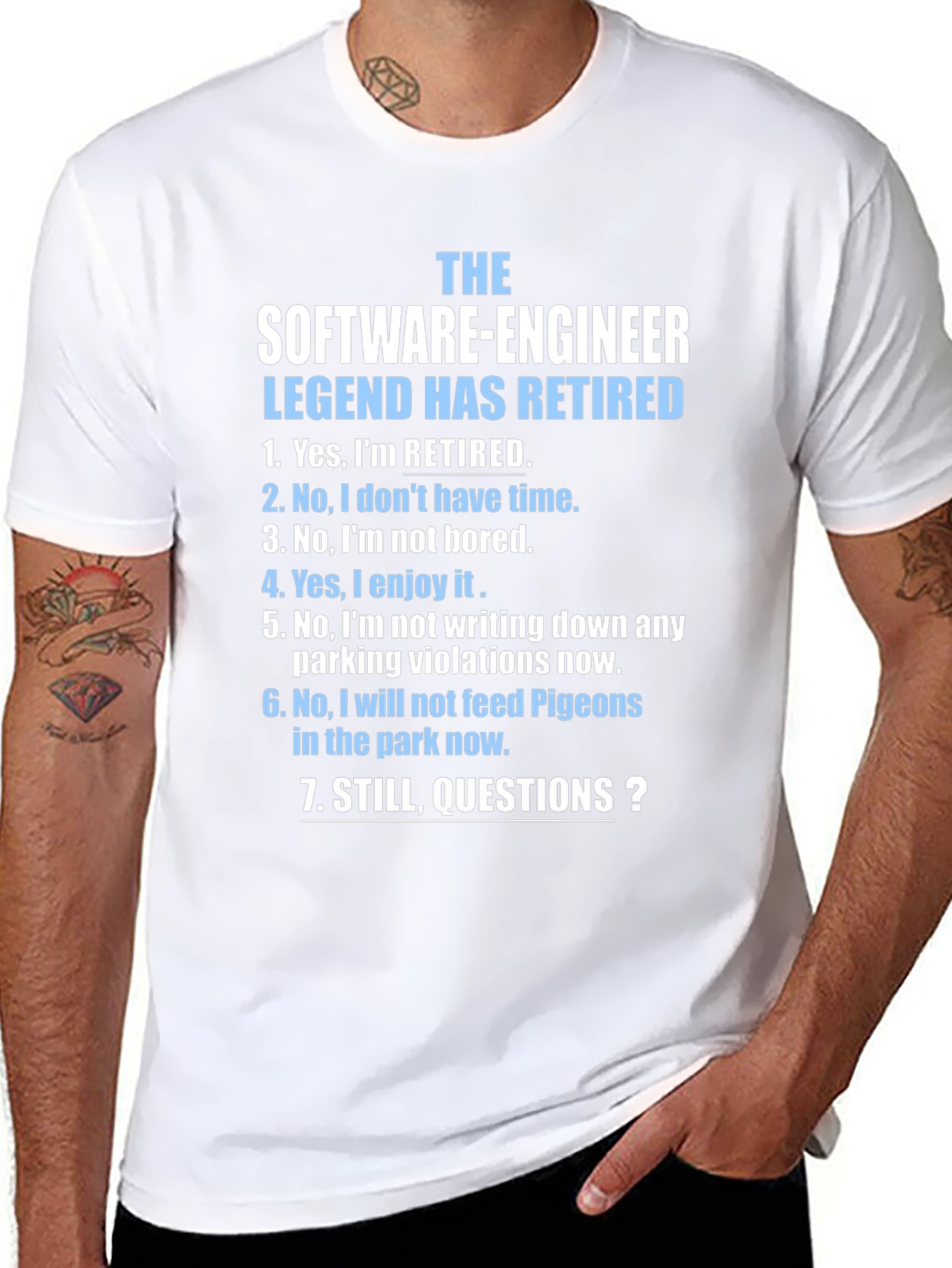 Retired Software Engineer T-Shirt