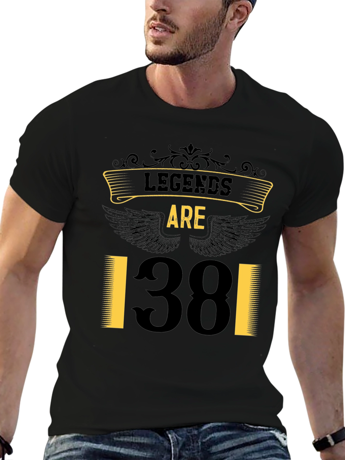 Legends Are T-Shirt - Black