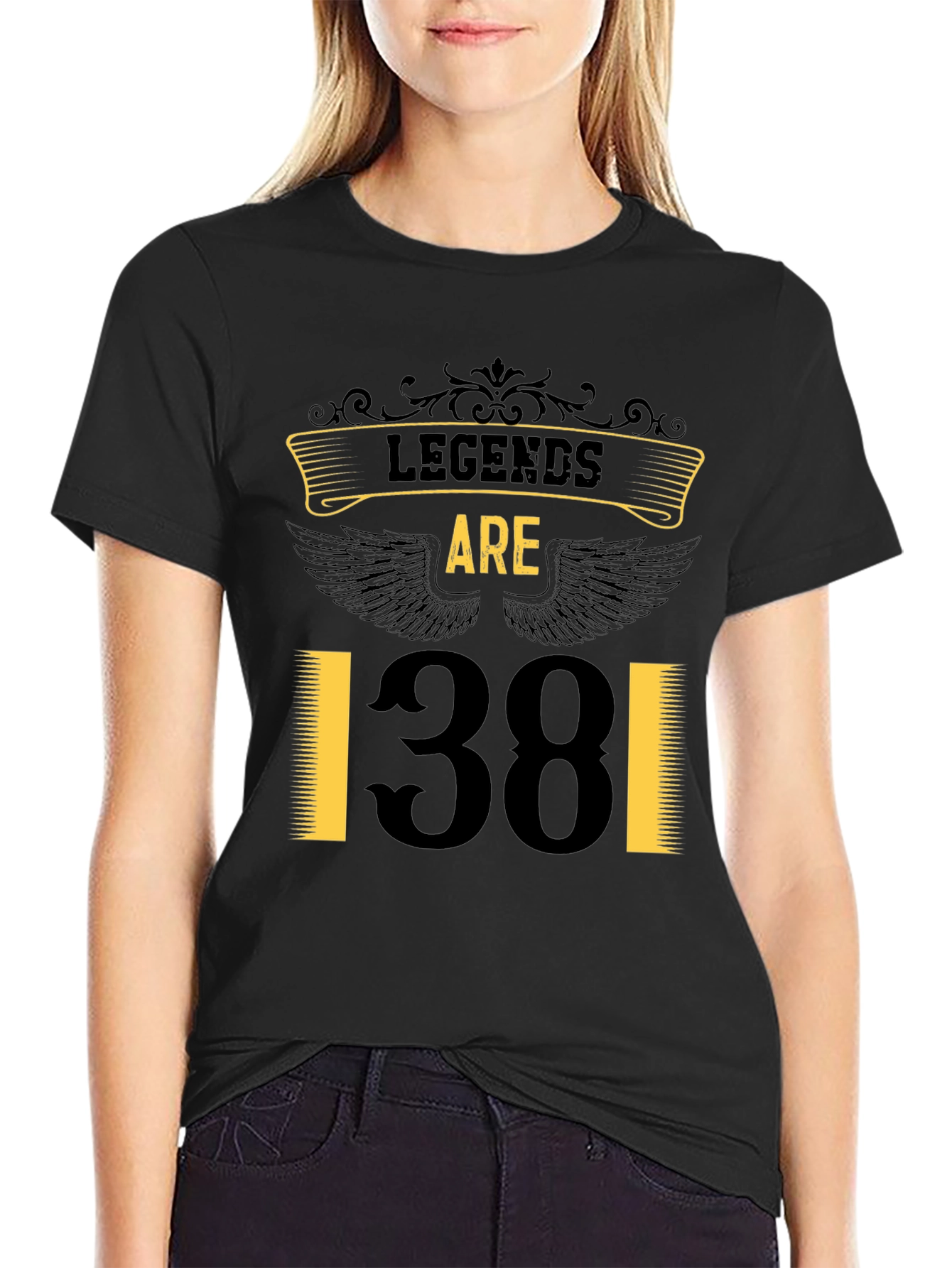 Legends Are T-Shirt - Black