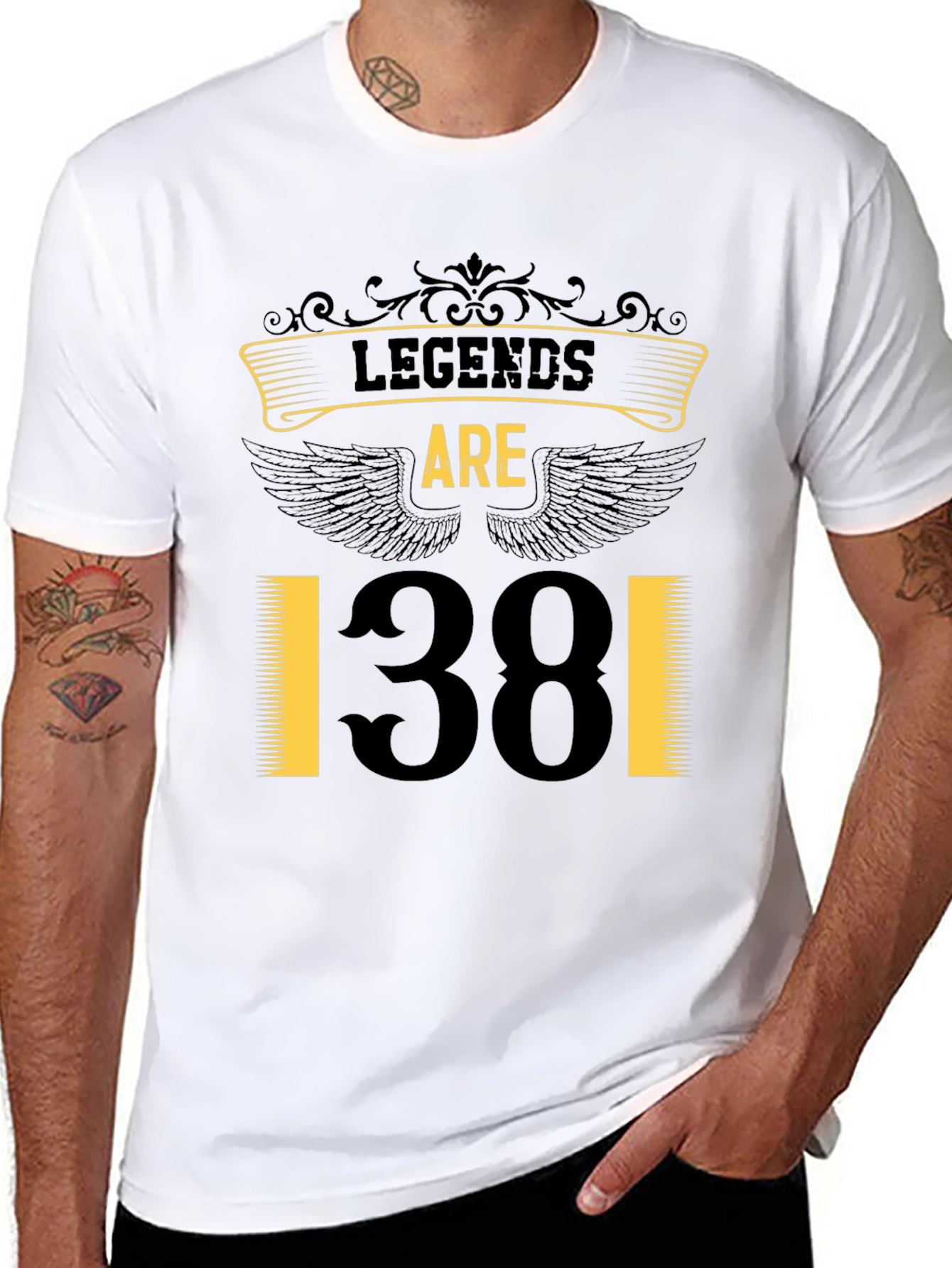 Legends Are T-Shirt - Black